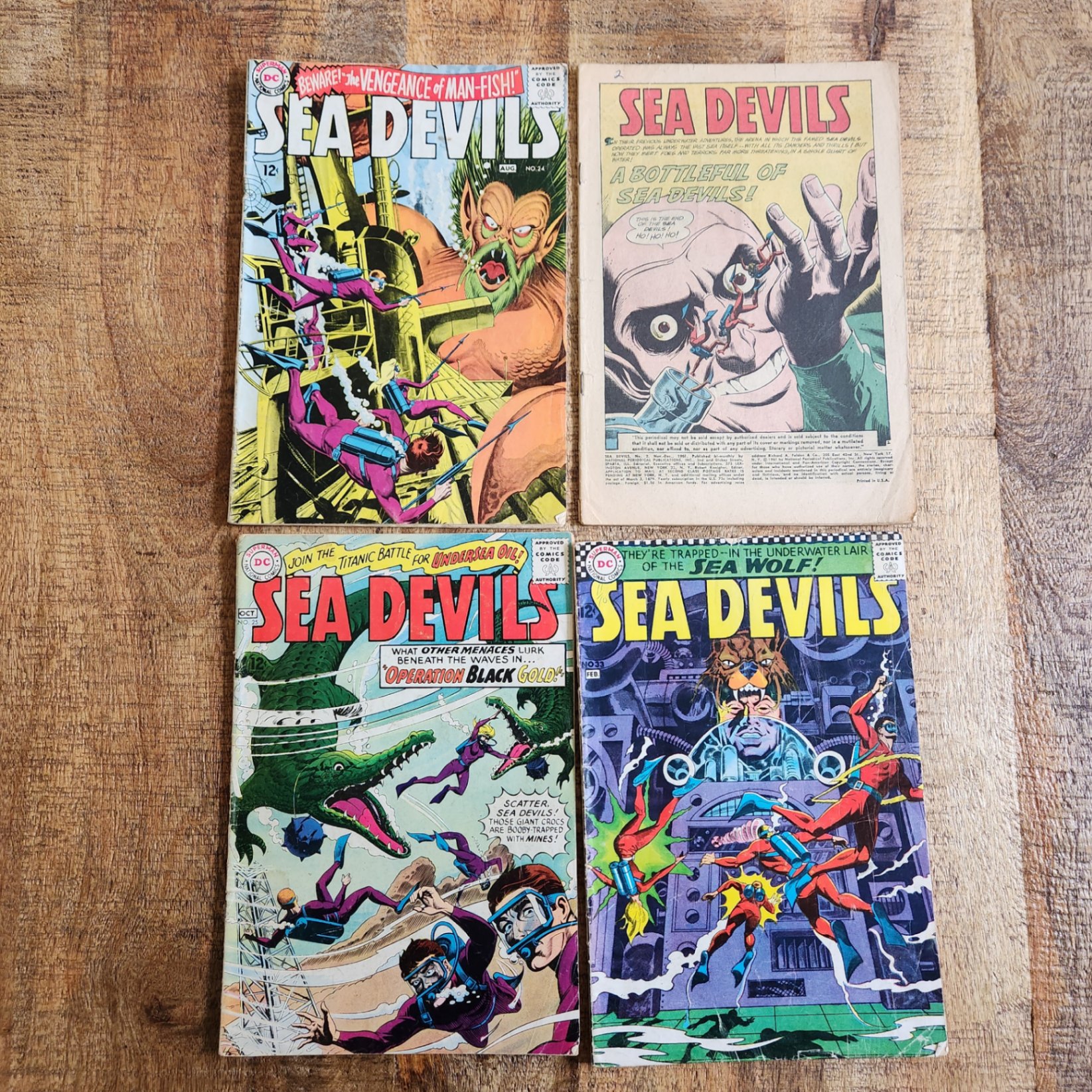 Sea Devils #2 24 25 33 - image 1 of 3