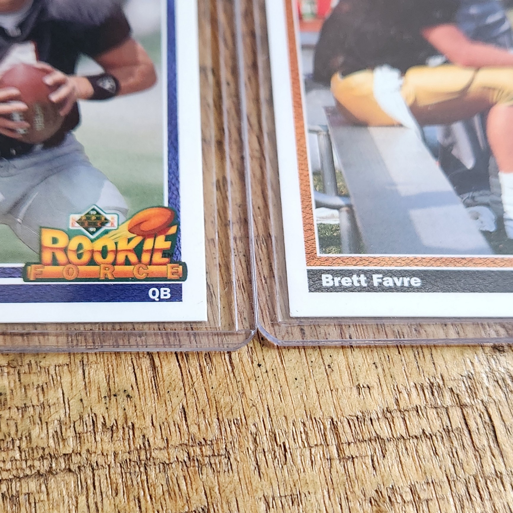 Brett Favre Rookie Cards x 2 - image 2 of 3