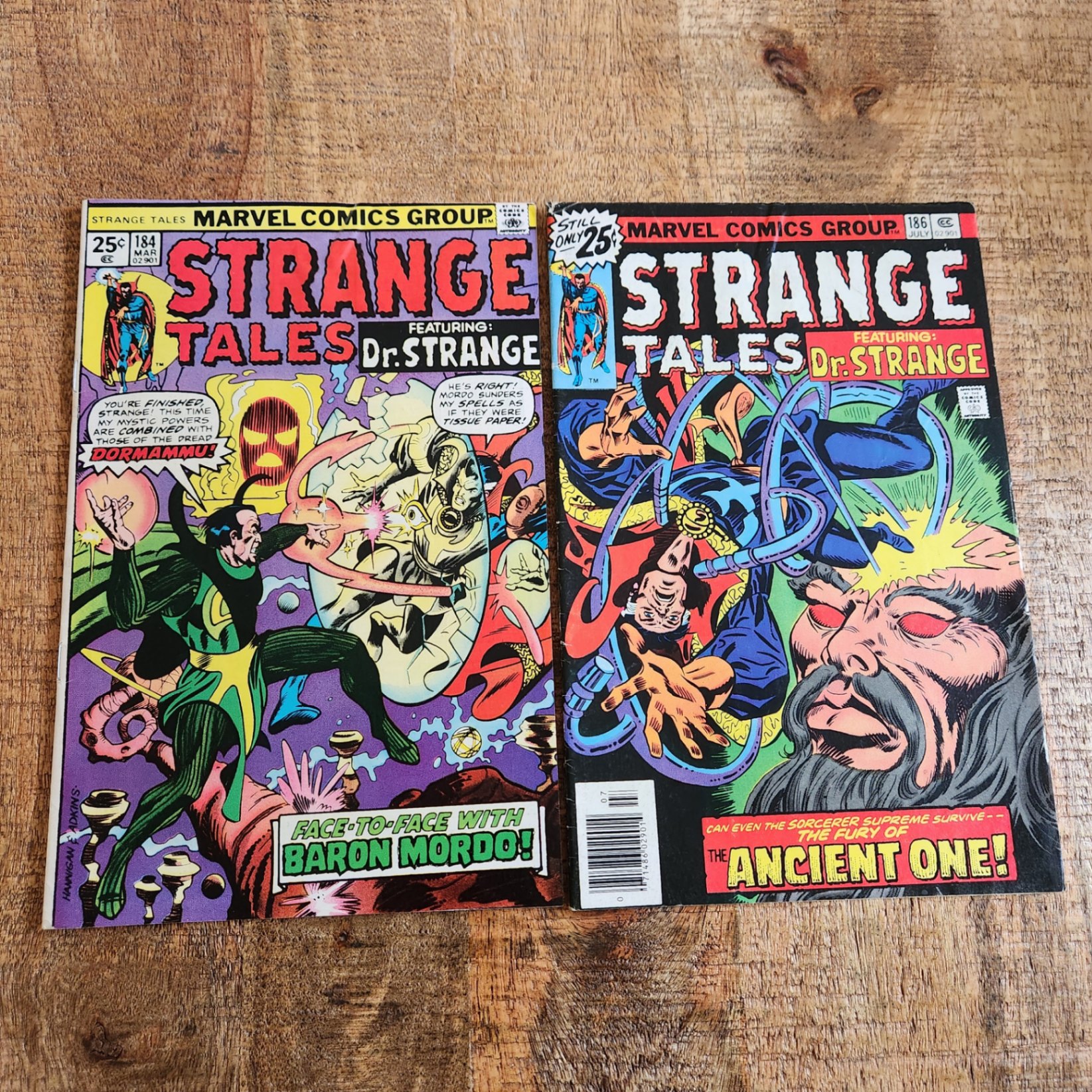 Strange Tales #184 and #186 - image 1 of 3