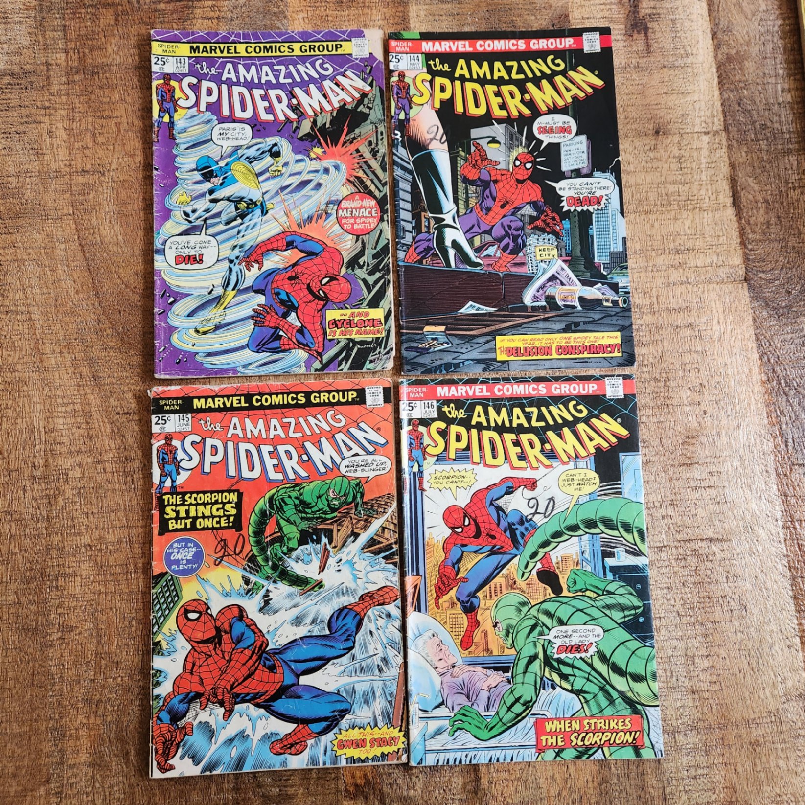 Amazing Spiderman #143-146 - image 1 of 3