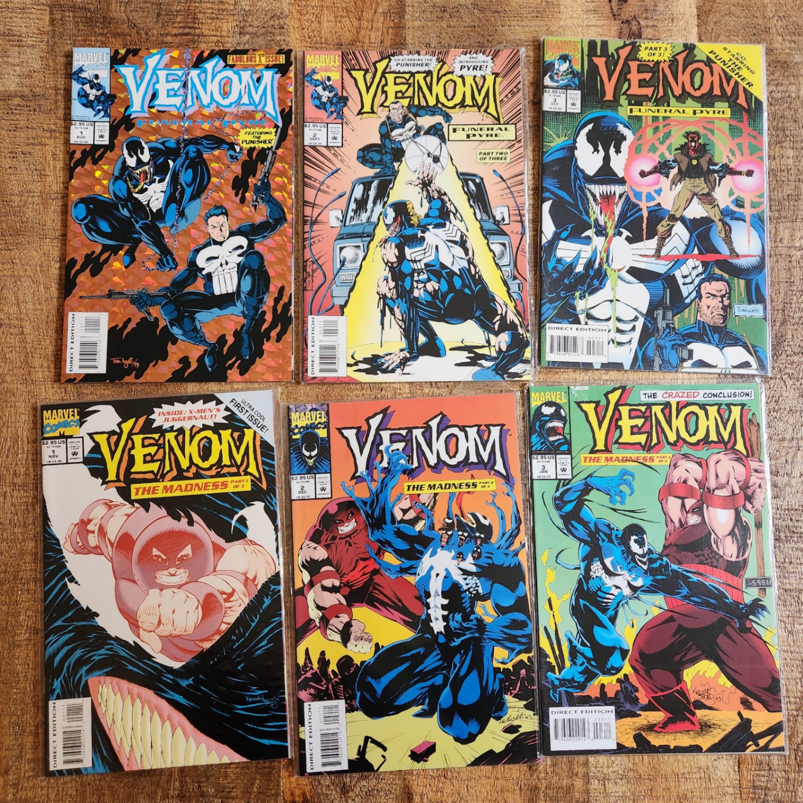 Venom Funeral Pyre and The Madness #1-3 - image 1 of 4