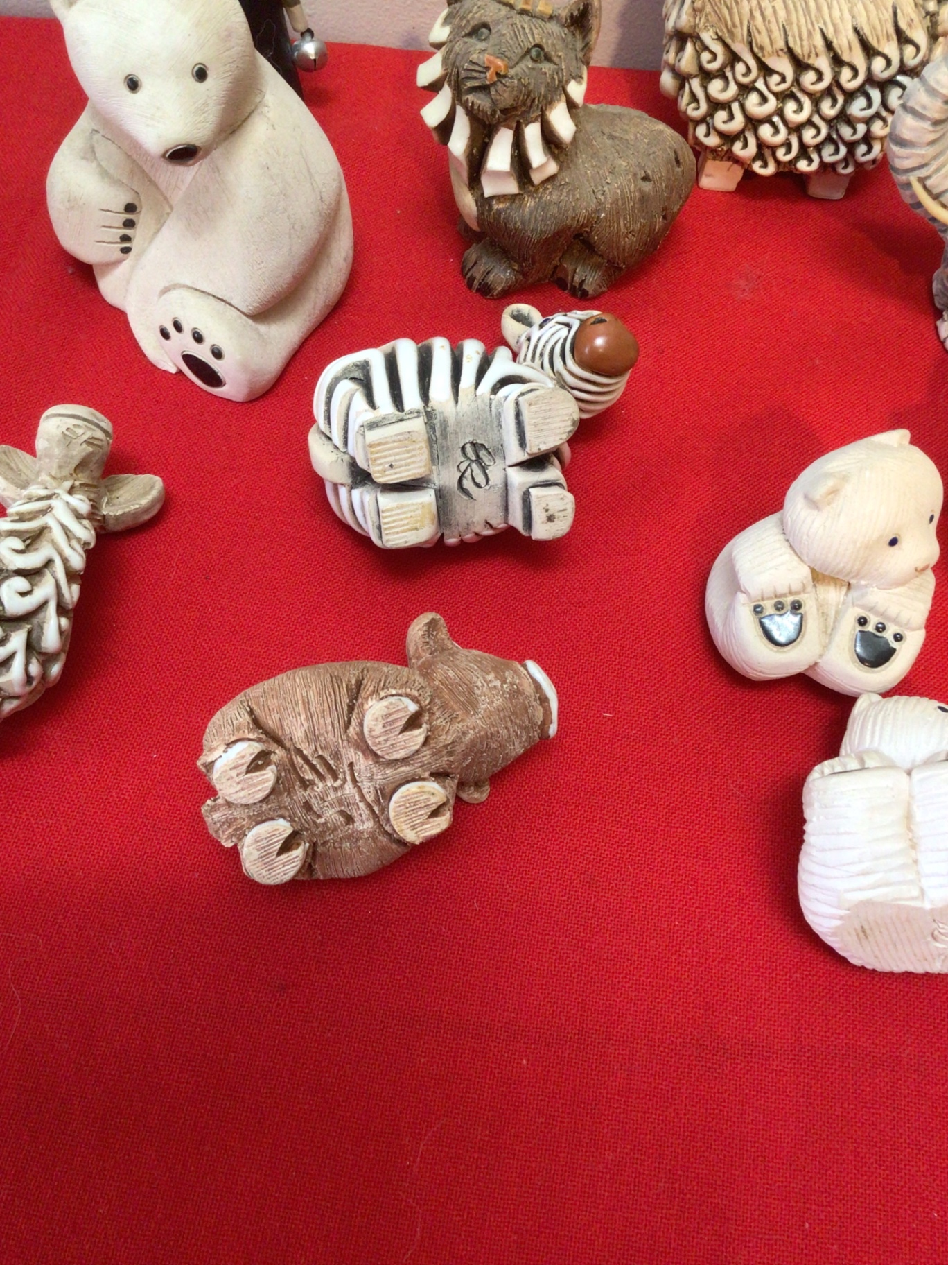 Set of Assorted Wooden Animal Figurines - image 4 of 4