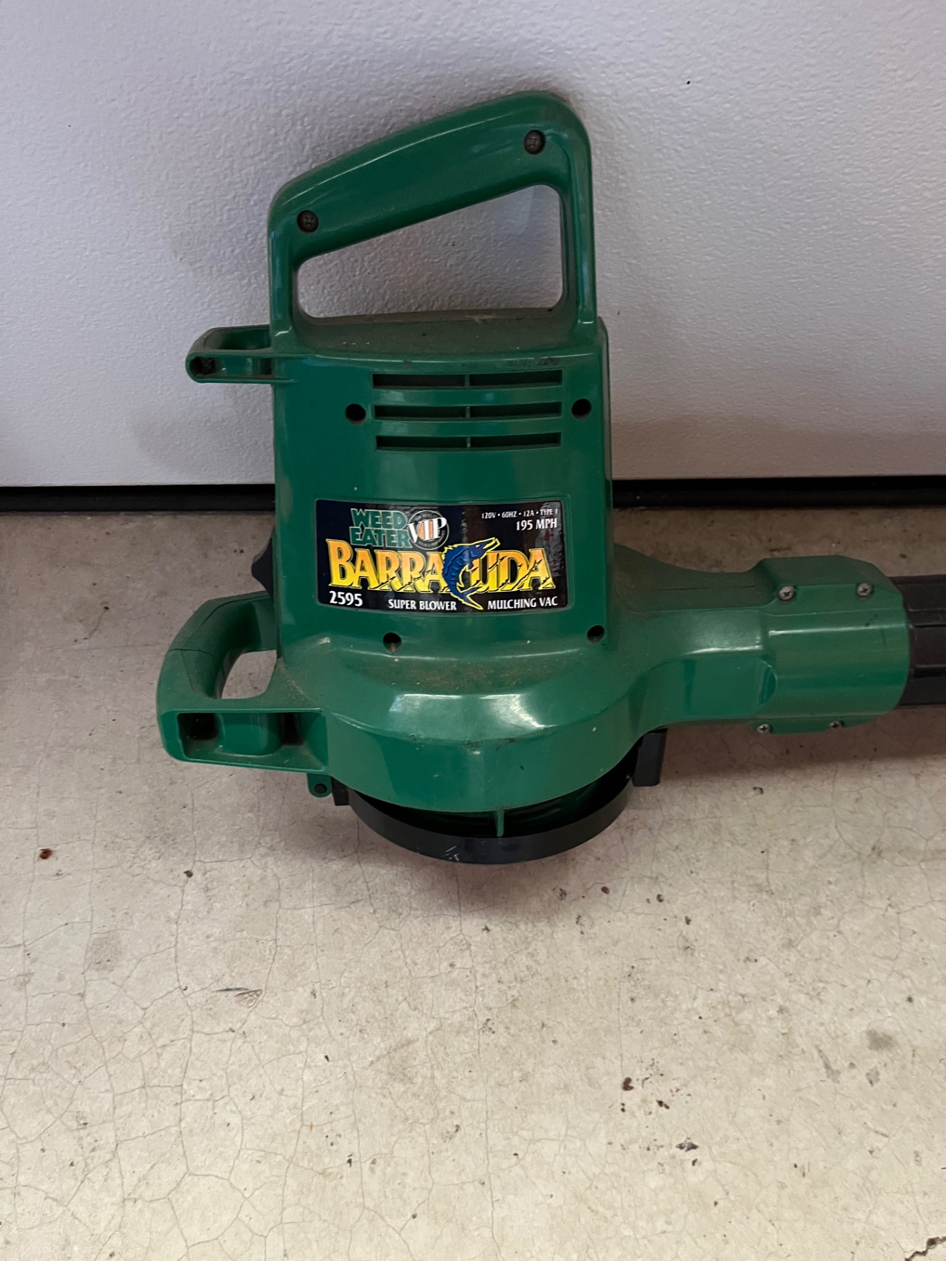 Barracuda Weed Eater Super Blower with Mulching Vac - image 2 of 3
