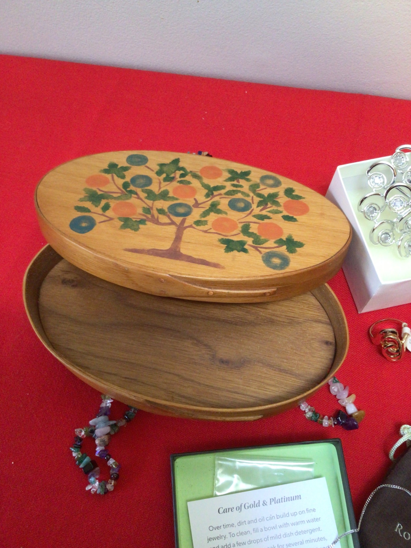 Assorted Jewelry Pieces with Boxes and Pouches - image 7 of 7