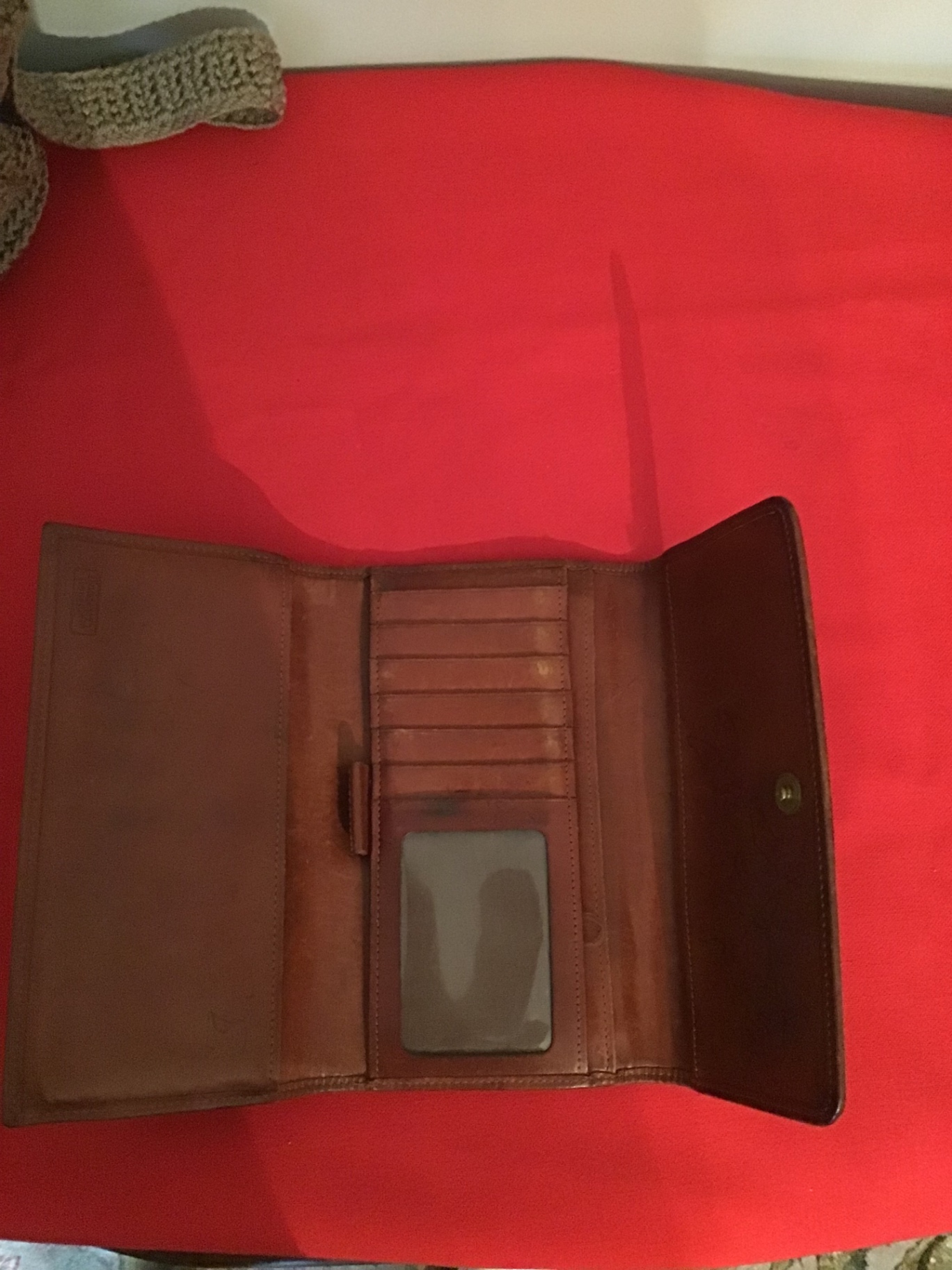 SAK Crocheted handbag and leather wallet - image 3 of 3