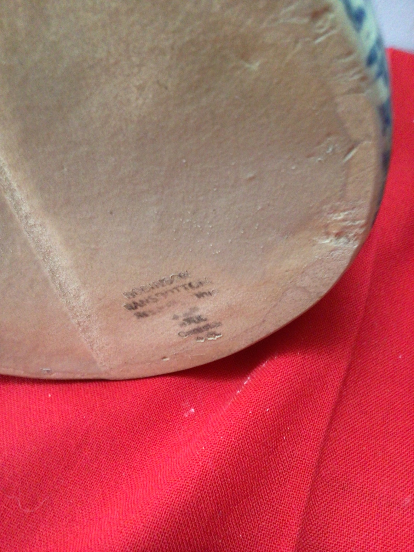 Blue and white crackle-glaze ceramic jars with lids - image 3 of 4