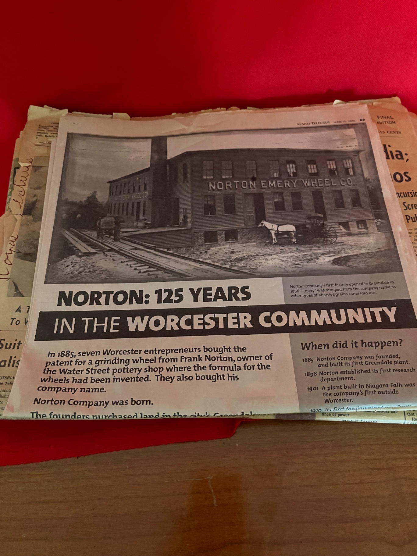 Collection of Vintage Newspaper Front Pages - image 6 of 7