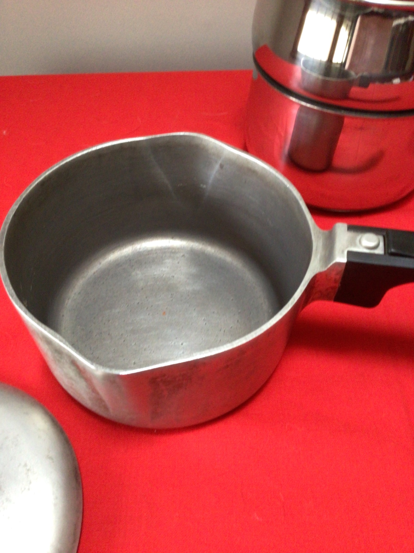 Set of metal cookware with lids and steamer insert - image 3 of 8