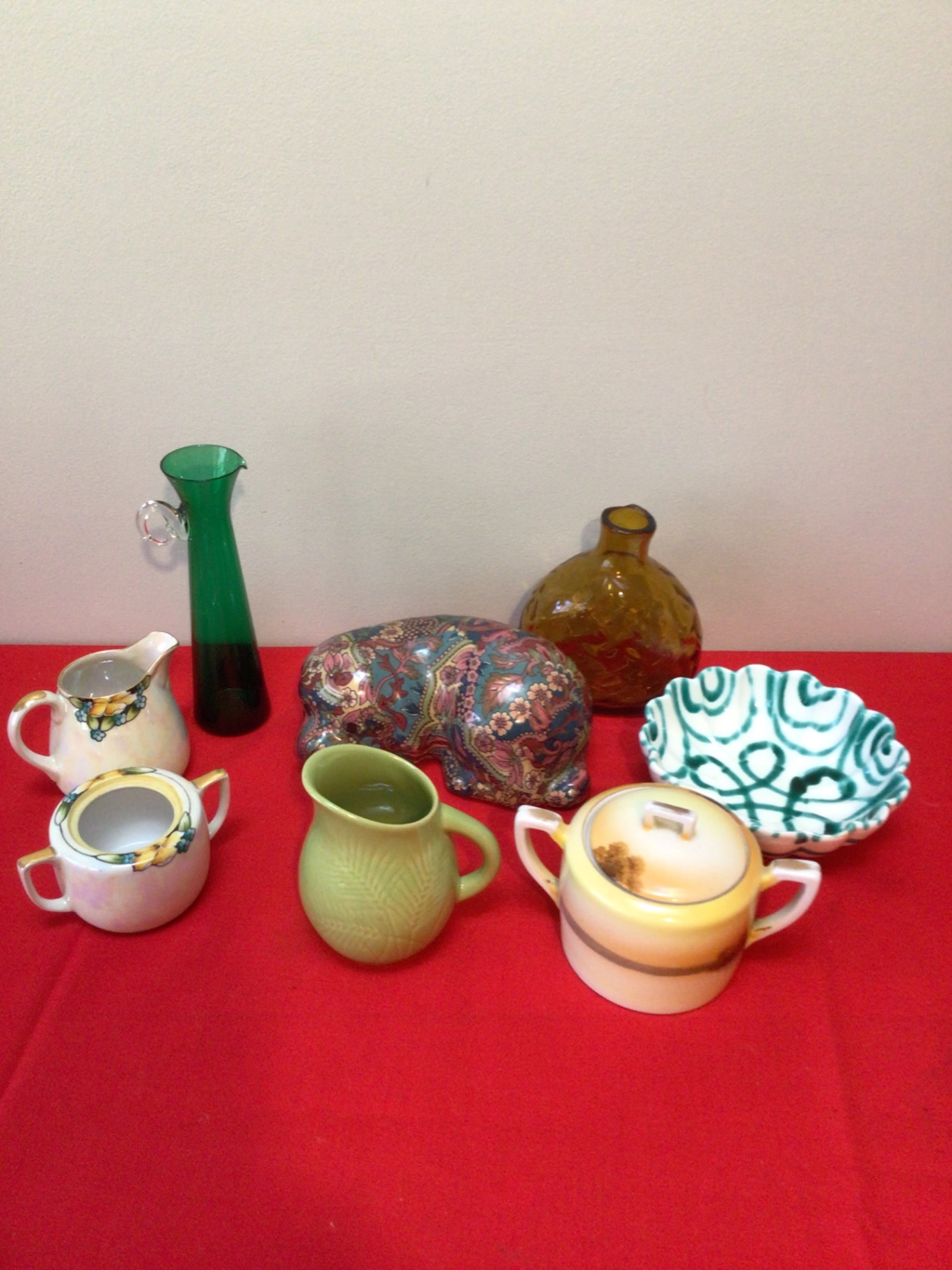 Assorted ceramics, glassware, and decorative items - image 1 of 6