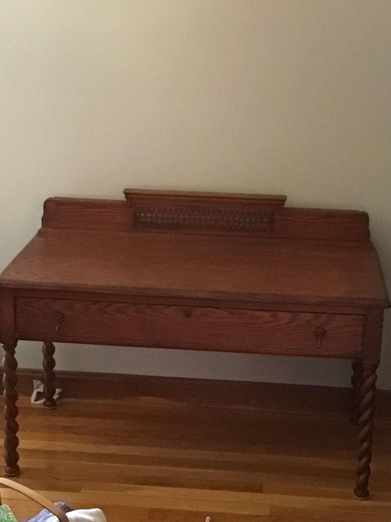Antique Oak Writing Desk - image 1 of 5