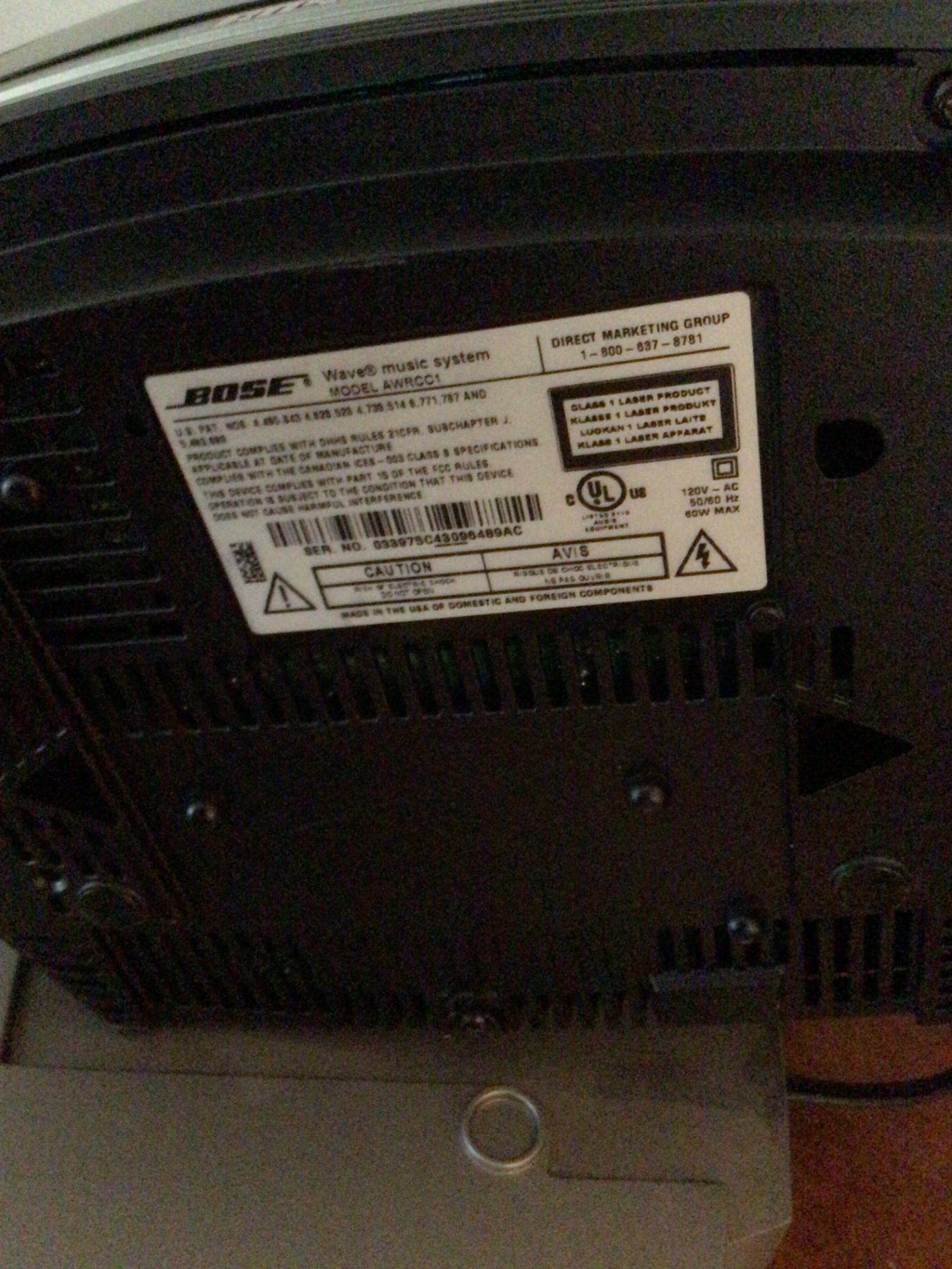 Bose Wave Music System - image 2 of 2