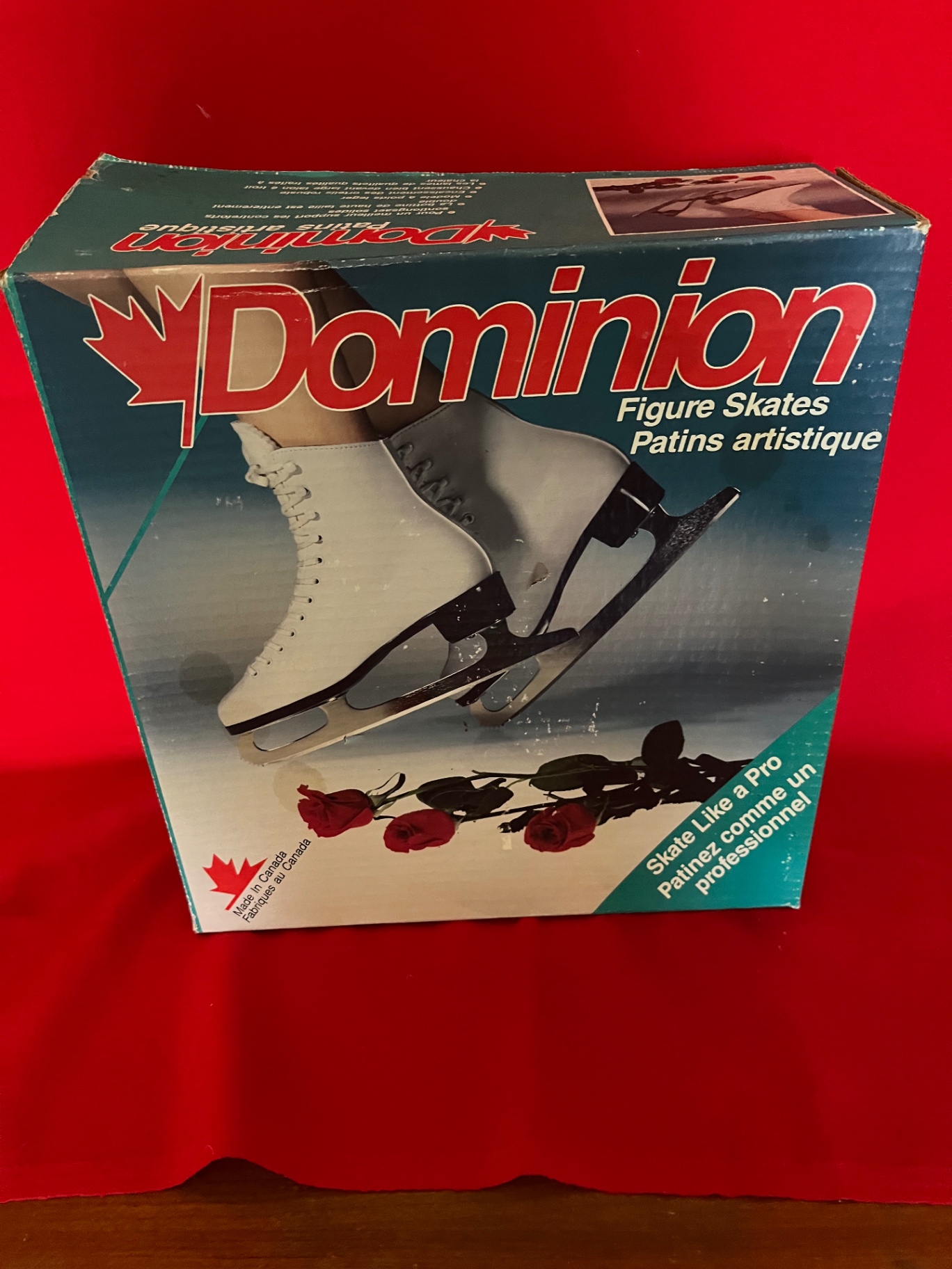 Size 7 White Figure Skates - image 2 of 2