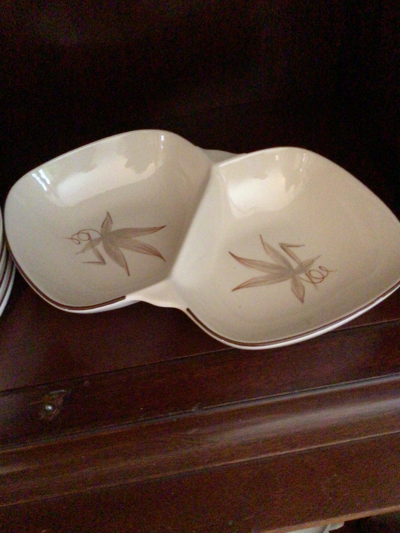 Winfield Floral pink-bamboo ceramic dinnerware set - image 3 of 4