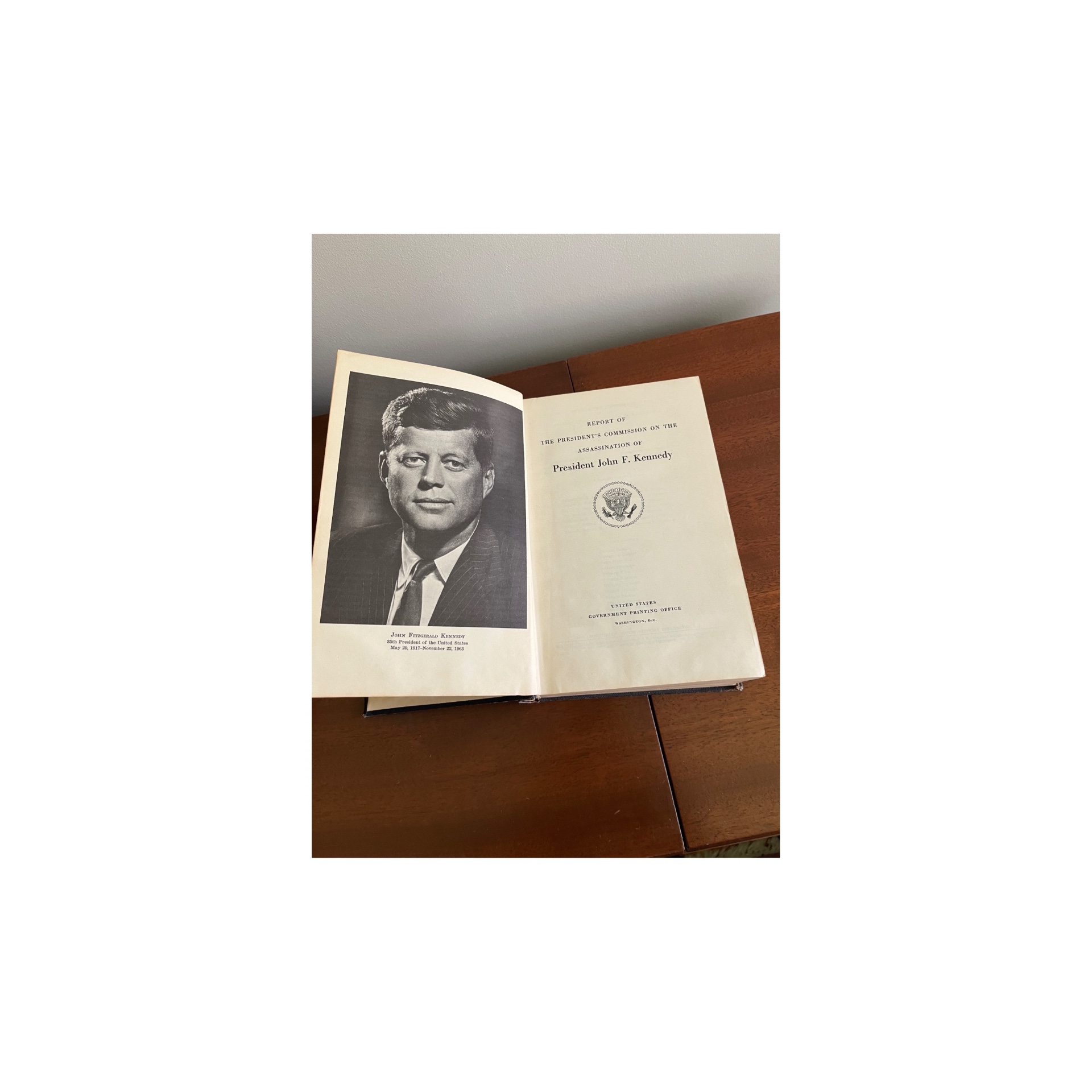 Report of the President's Commission on the Assassination of President John F. Kennedy - image 1 of 4
