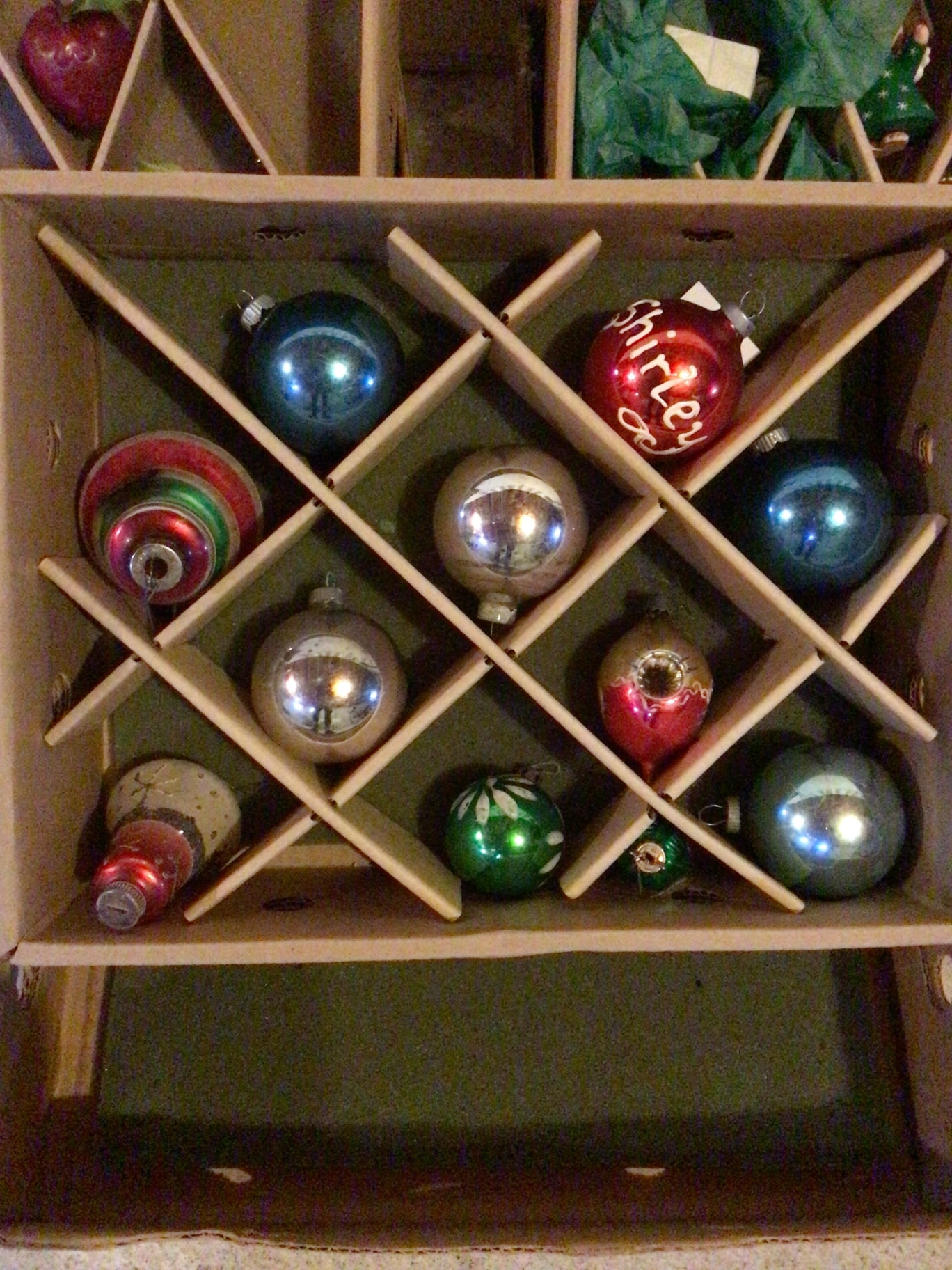 Variety of vintage Christmas ornaments - image 2 of 4