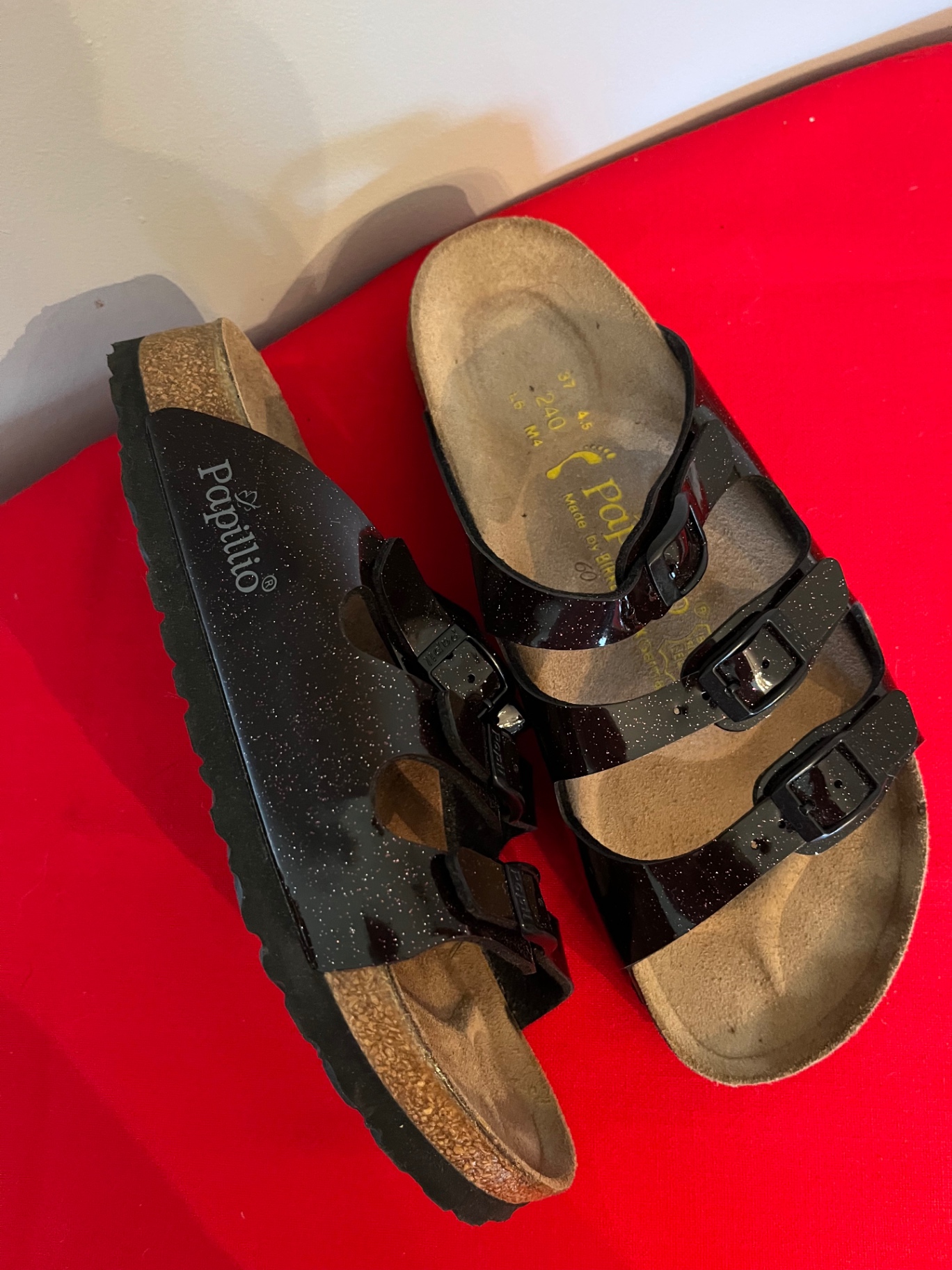 Black Papillio Birkenstock sandals size 37 - image 3 of 3