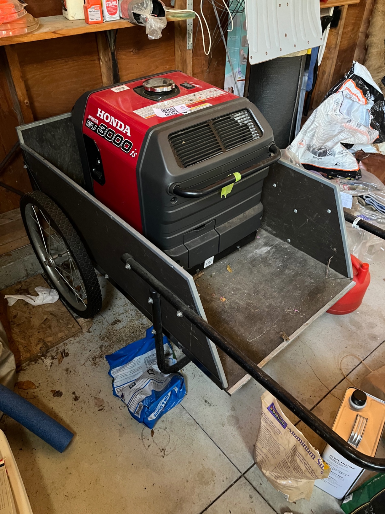 Small utility trailer GENERATOR NOT INCLUDED - image 3 of 3