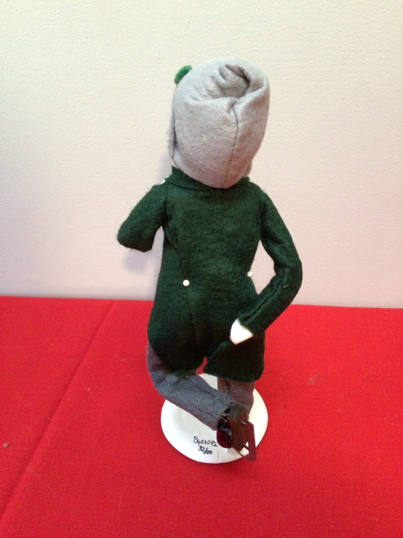 Byers Choice Cloth dolls in festive costumes with Salvation Army sign - image 5 of 5