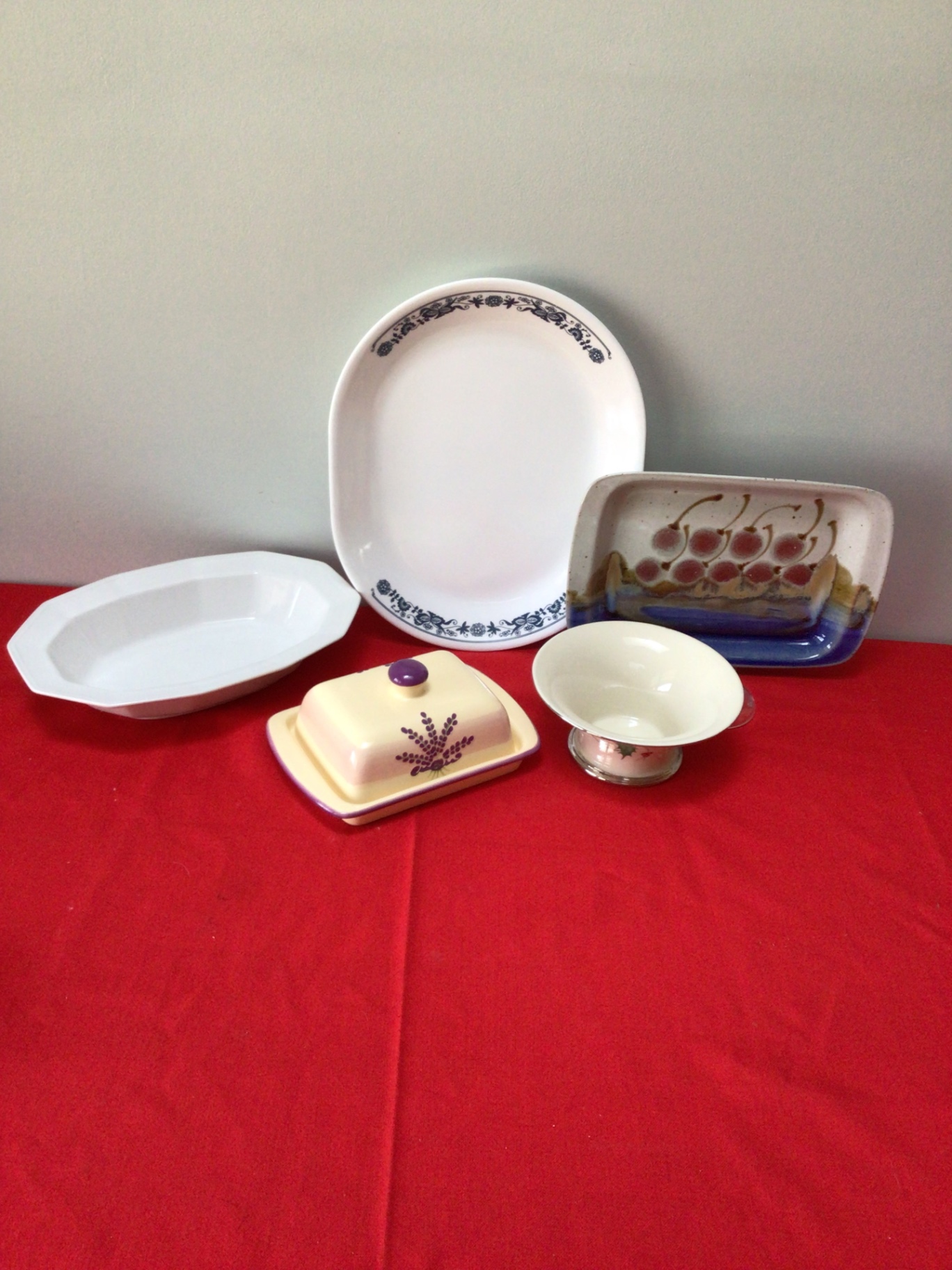 Assorted ceramic kitchenware and serving dishes - image 1 of 5