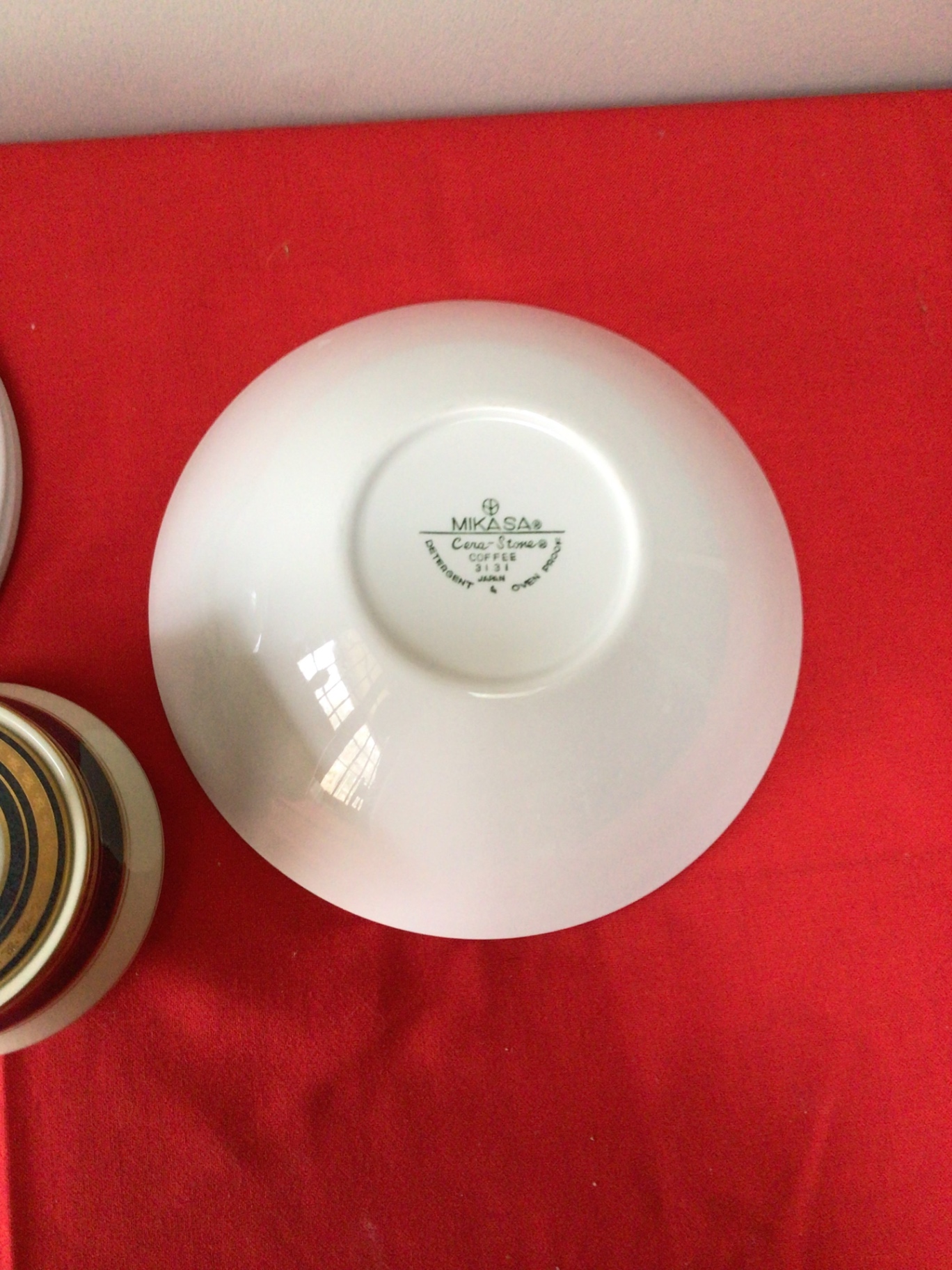 Mikasa porcelain dinnerware set with plates, bowls, and lidded container - image 2 of 4