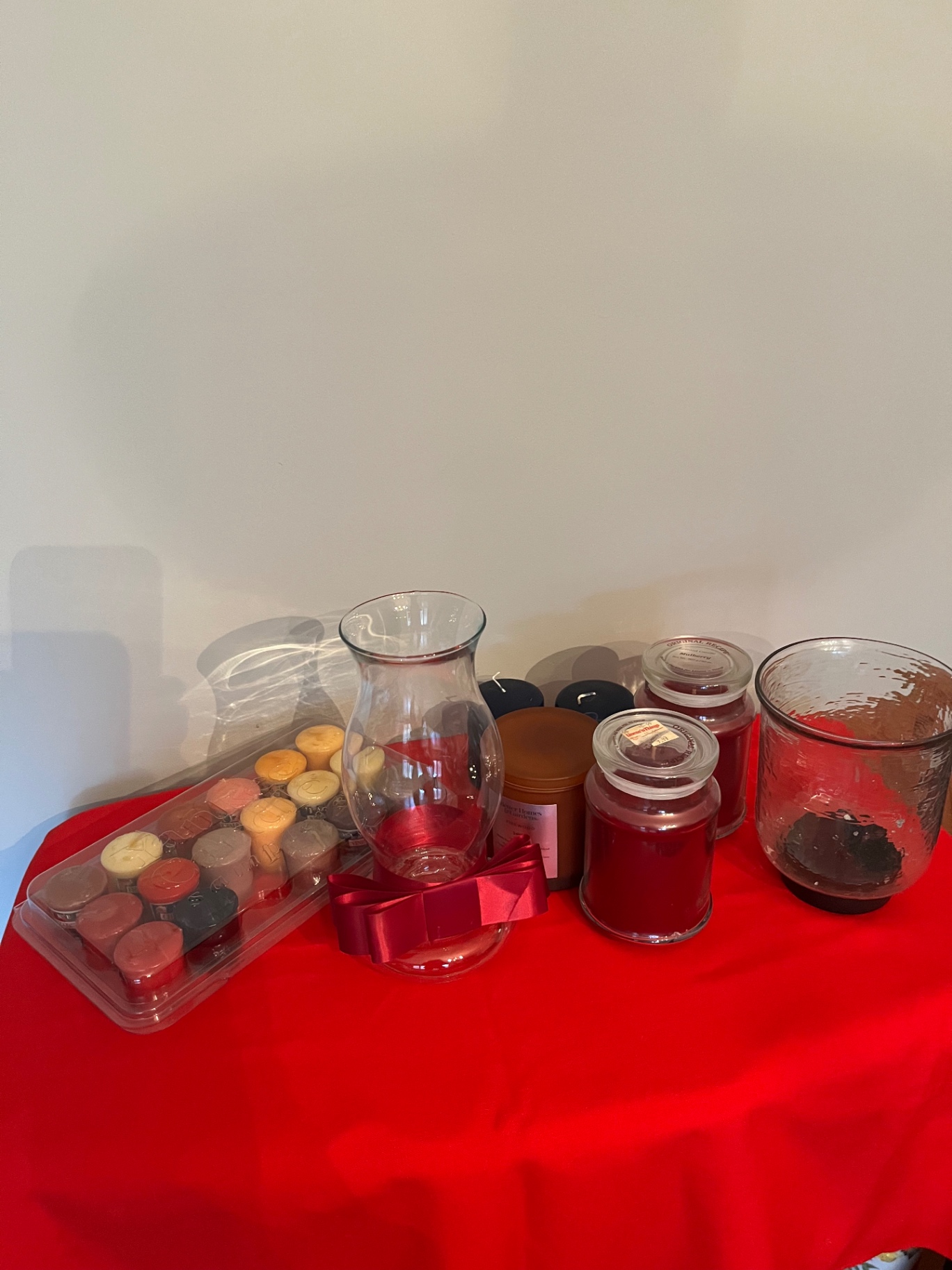 Candles, Glass Vase, and Wax Melts Display - image 2 of 2