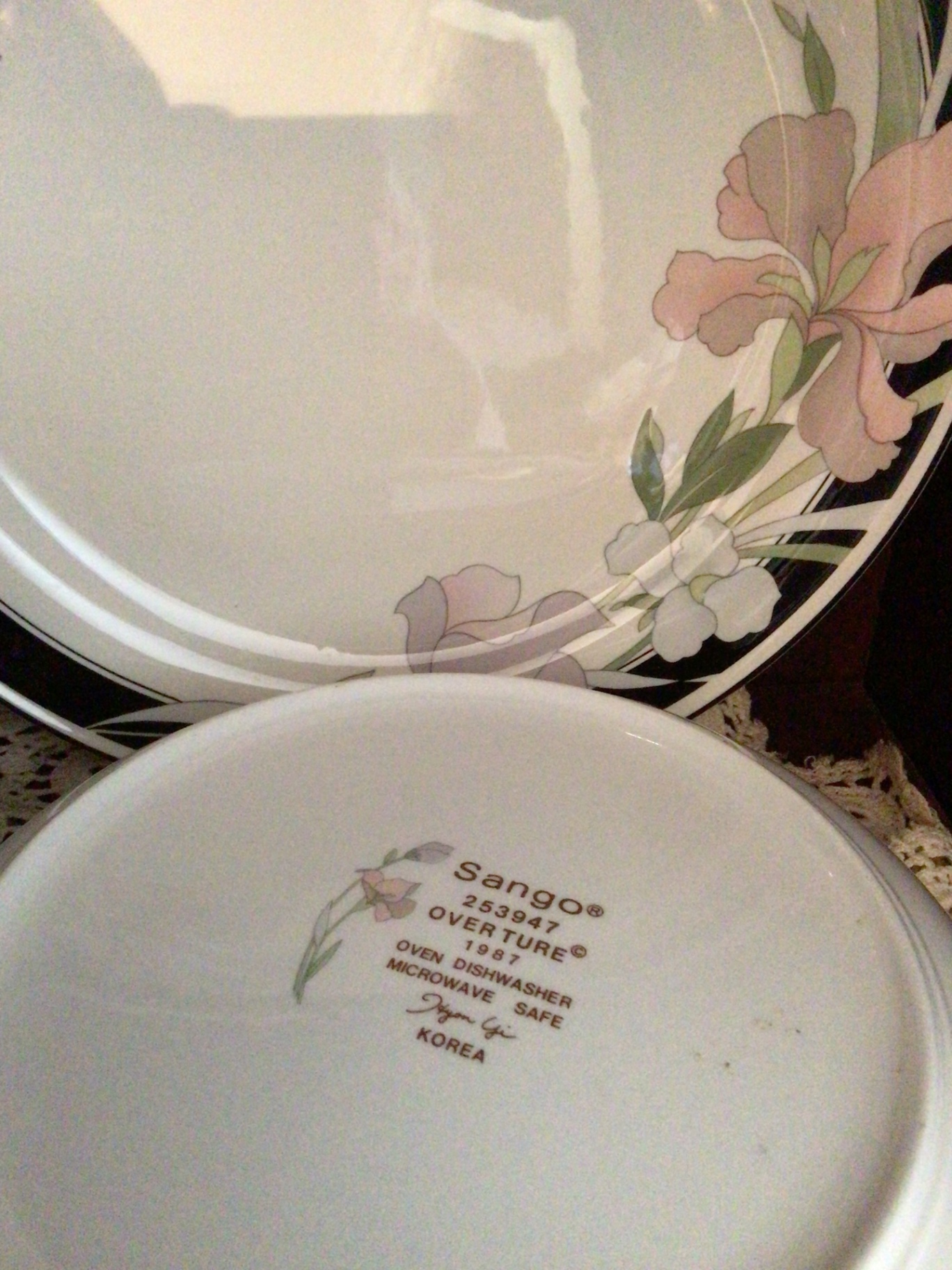 Sango Overture Floral Dinnerware Set - image 5 of 5