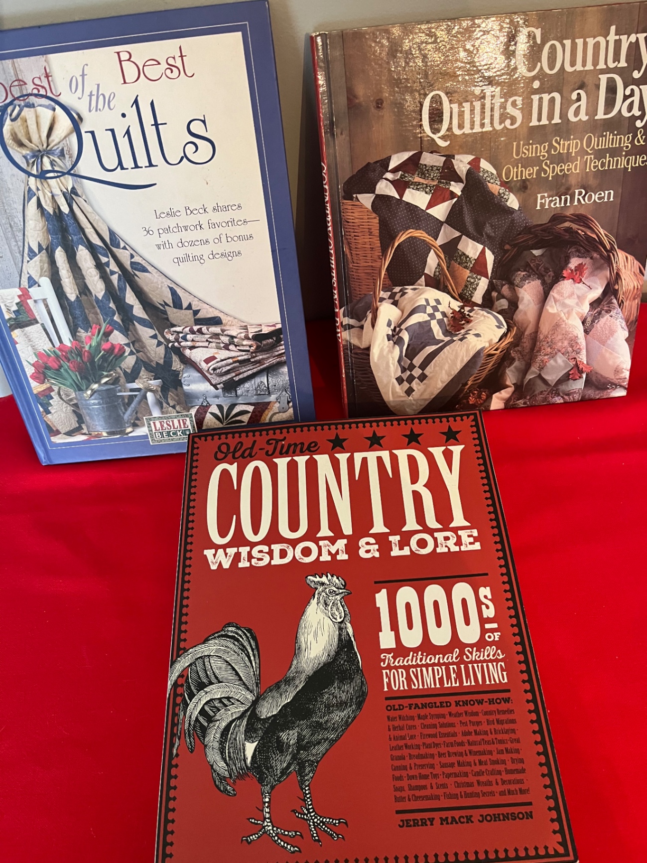 Quilting and Country Living Books - image 1 of 1