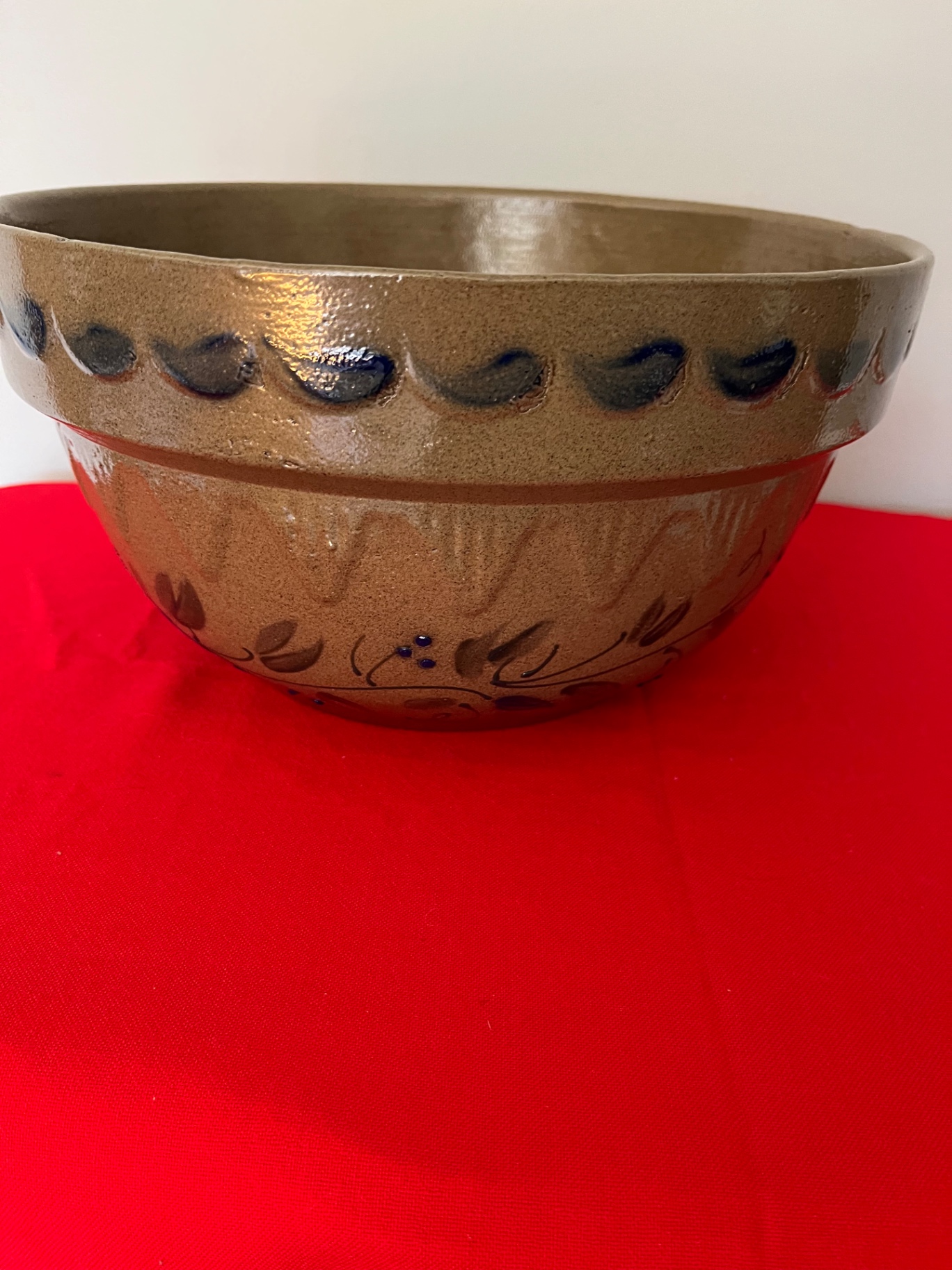 12-inch pottery bowl - image 1 of 2