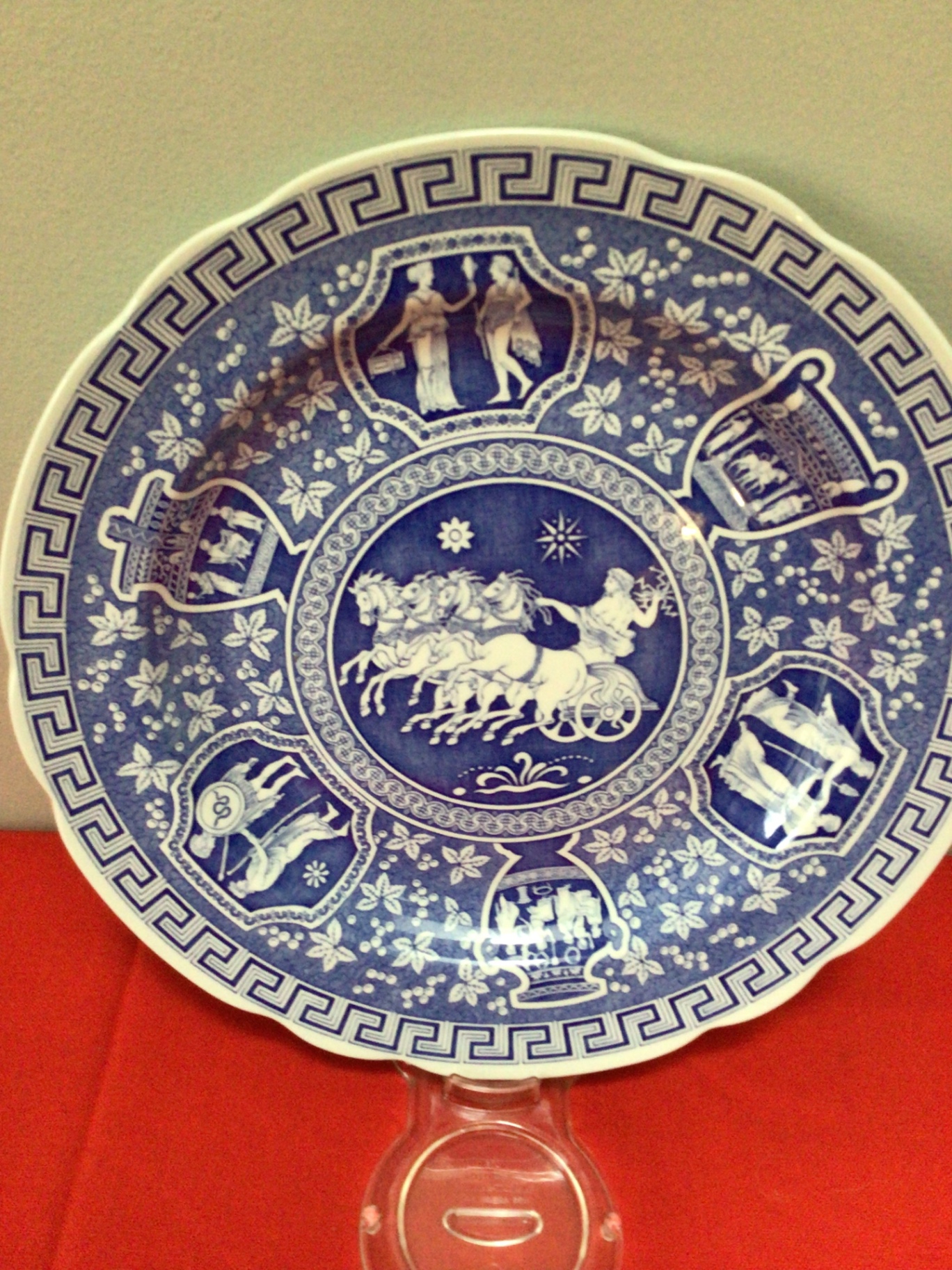 Spode Blue Room Greek Plate  - image 2 of 3