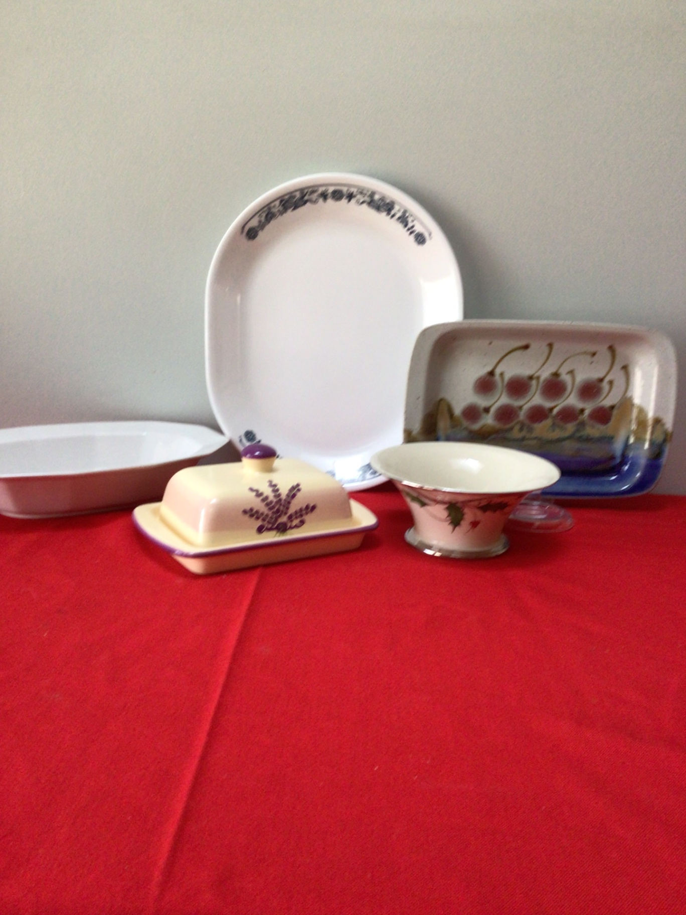 Assorted ceramic kitchenware and serving dishes - image 2 of 5