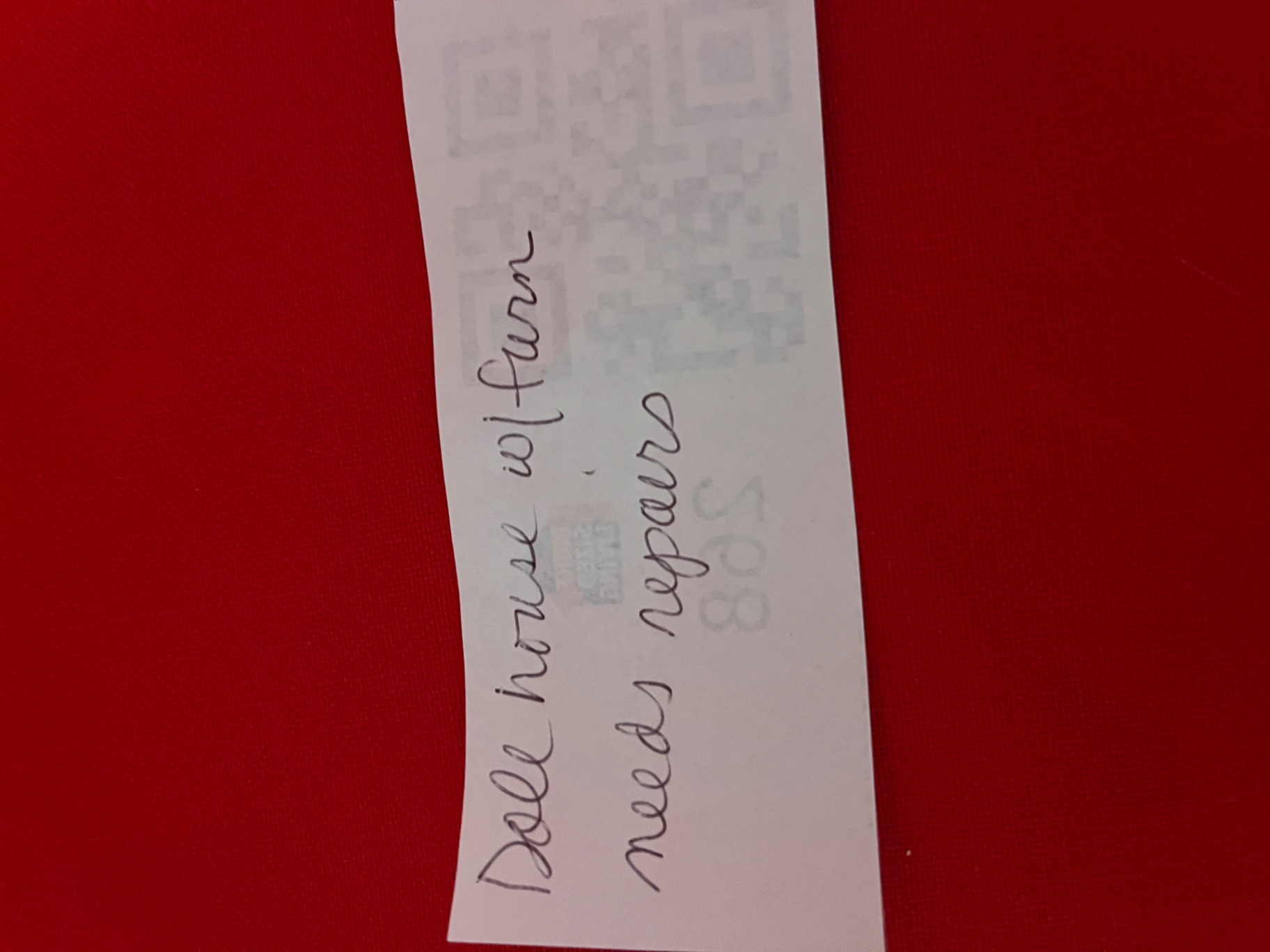 Doll house (needs some repairs) Miniature dollhouse furniture and accessories - image 2 of 3