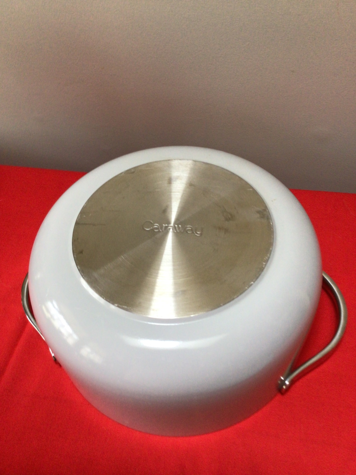 Set of metal cookware with lids and steamer insert - image 8 of 8