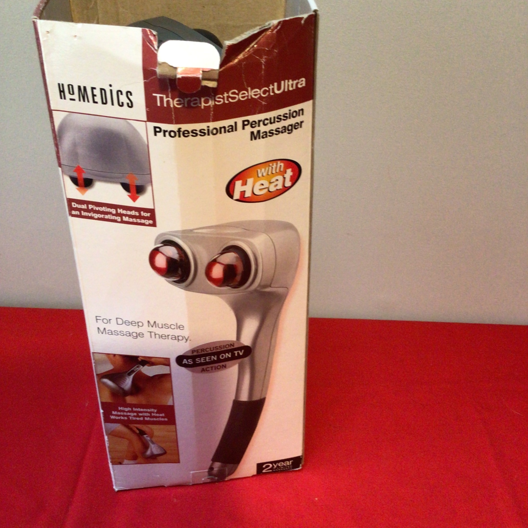 Homedics Therapist Select Ultra Percussion Massager with Heat - image 1 of 3