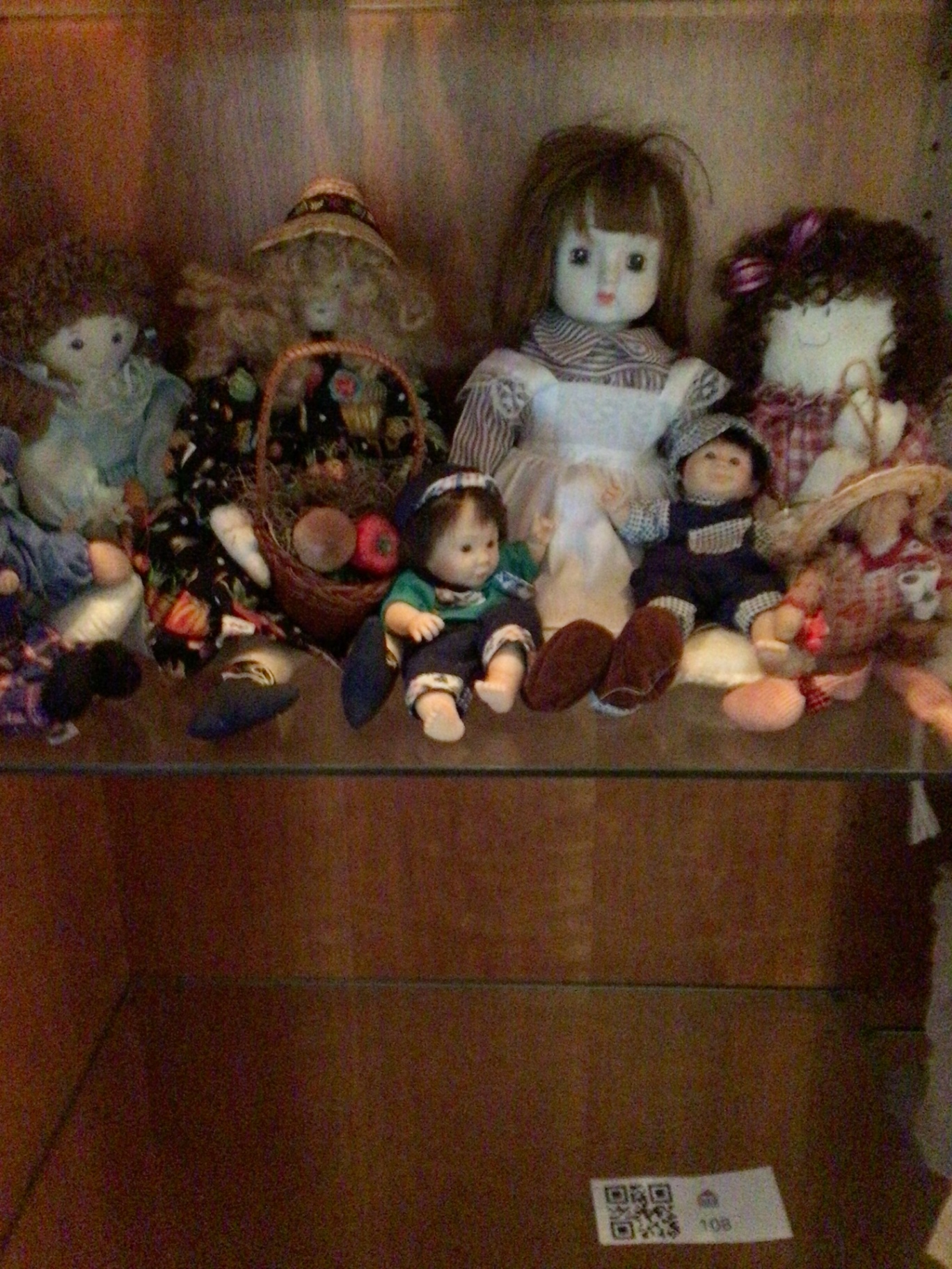 Collection of cloth dolls and fabric accessories - image 1 of 5