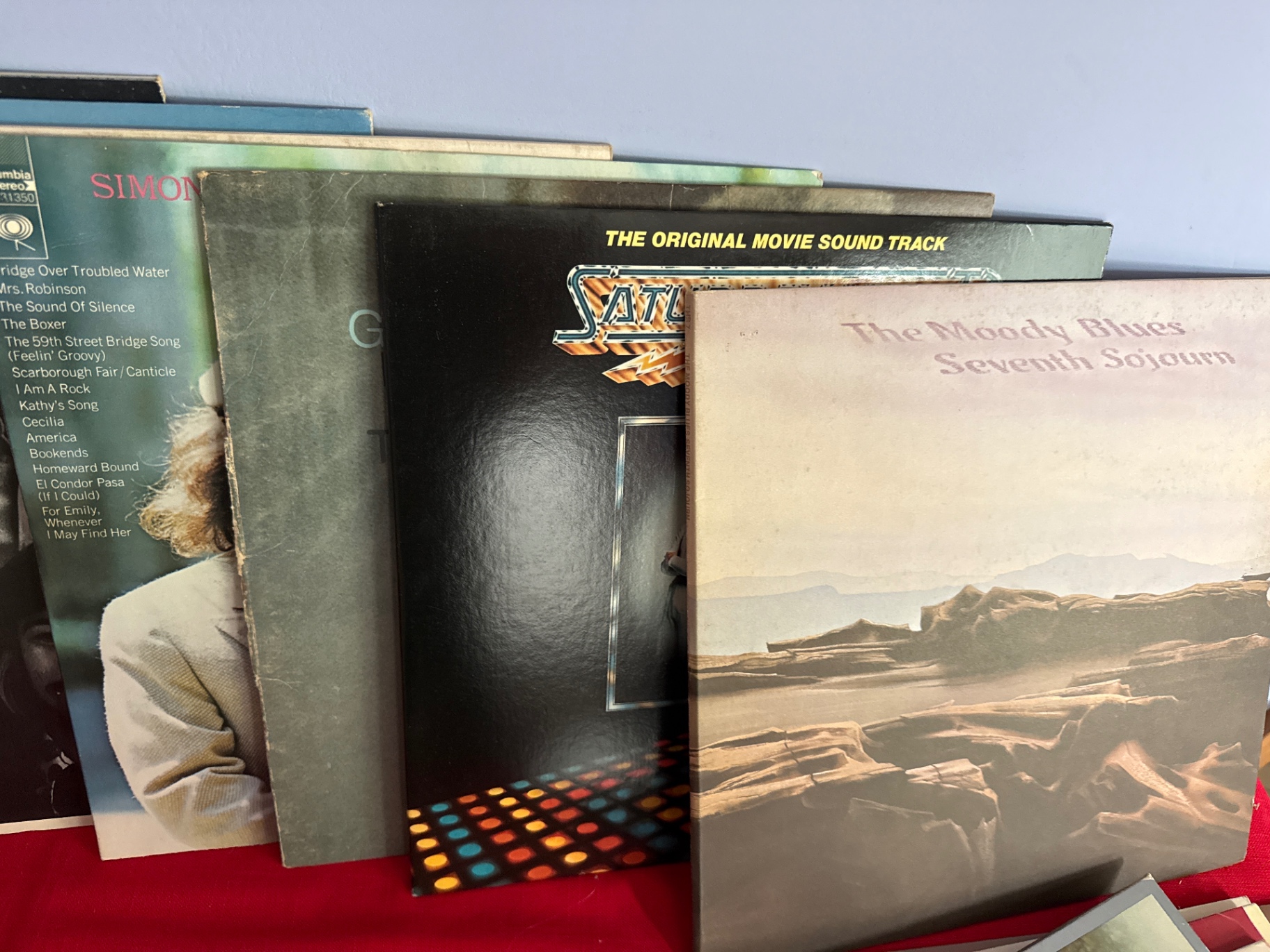 Collection of vinyl LP album covers - image 3 of 5