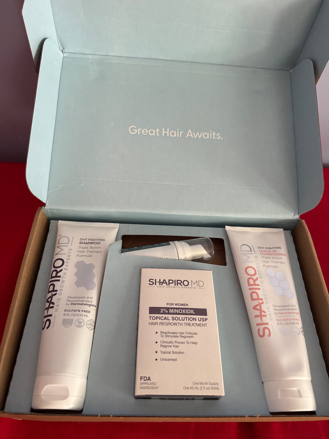 Shapiro MD Hair Growth Treatment Kit - image 1 of 2