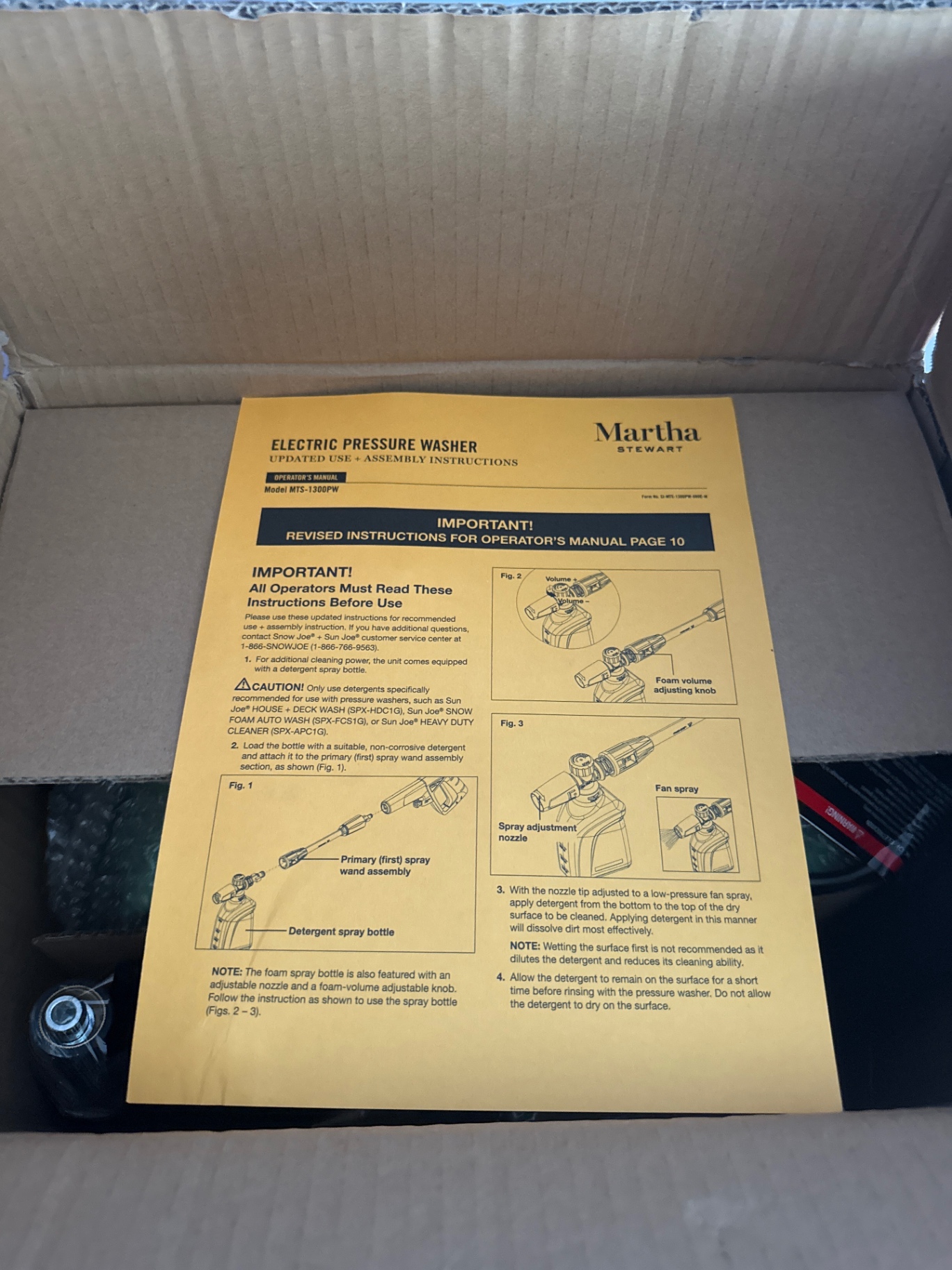 Martha Stewart Portable Electric Pressure Washer in Box - image 2 of 2