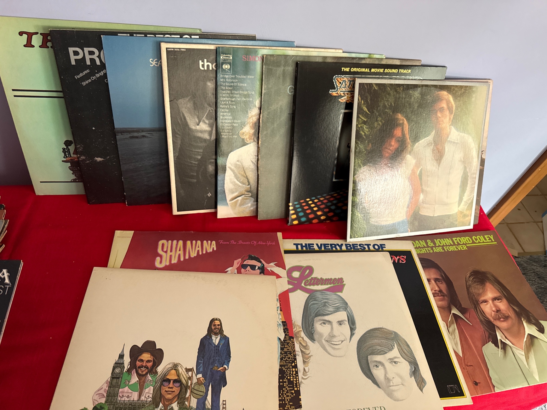 Collection of vinyl LP album covers - image 1 of 5