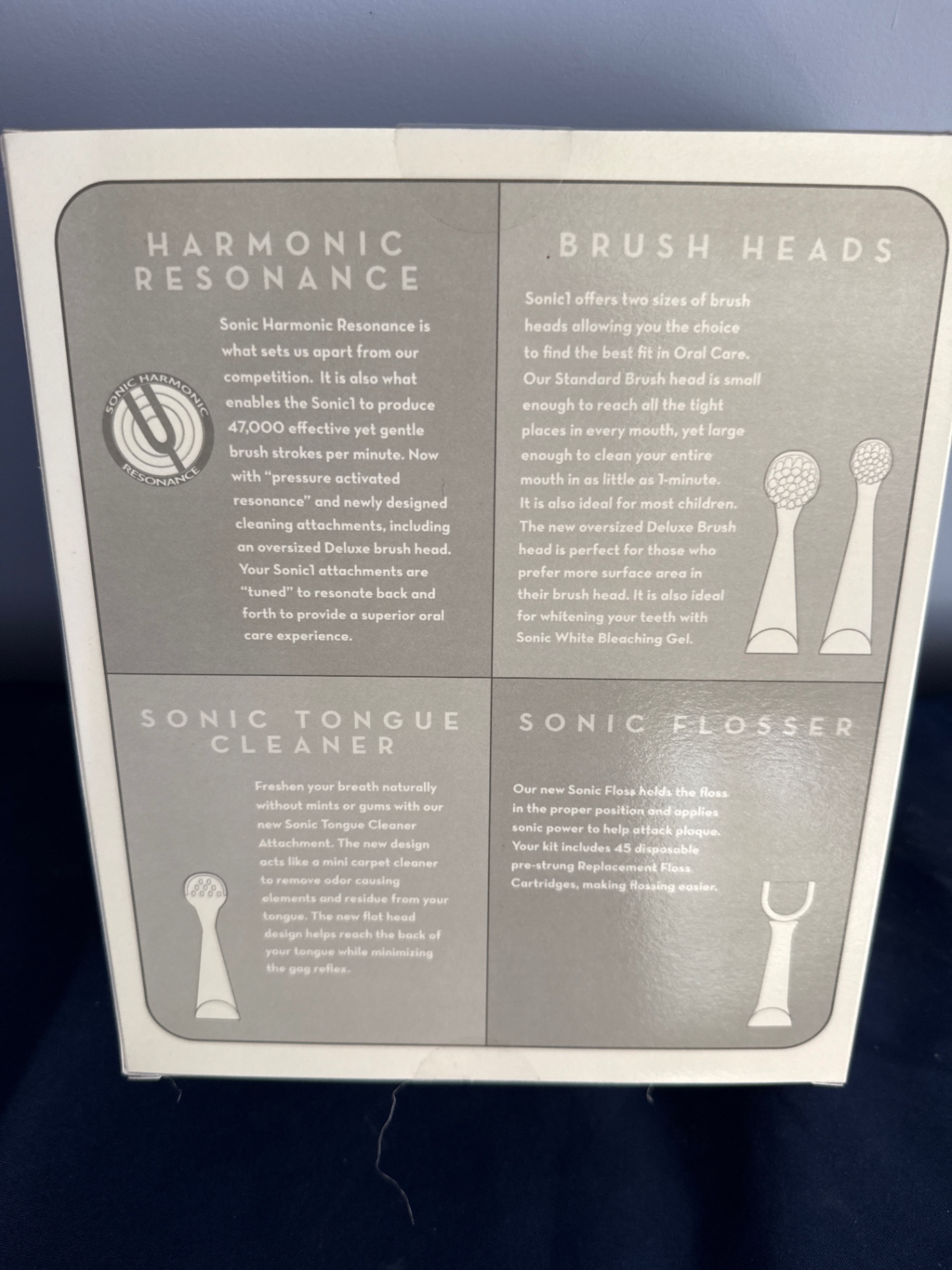 Sonicare electric toothbrush kit with multiple brush heads - image 2 of 2