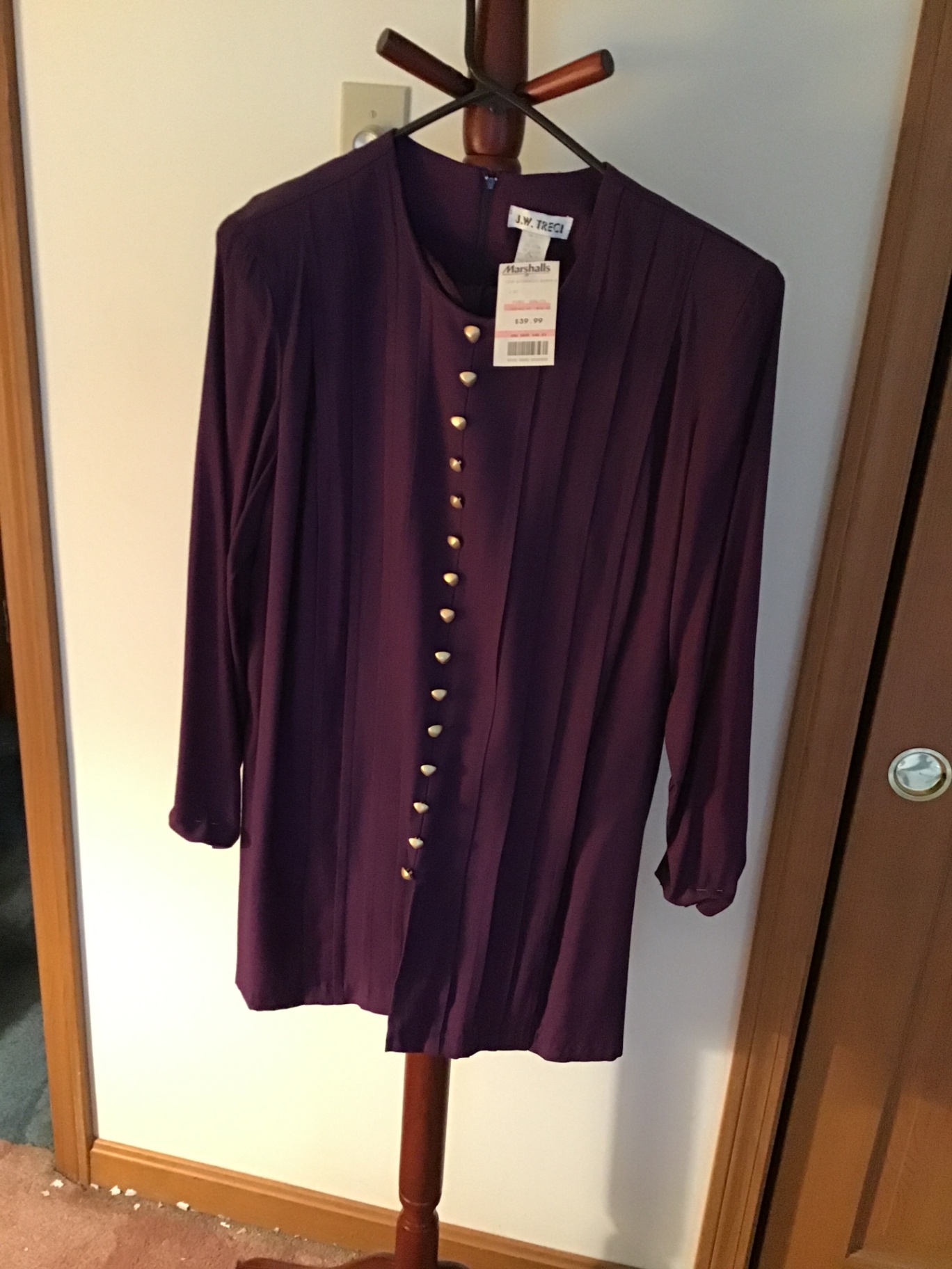 Rain jacket size xl- green silk blouse L - suit 16w - image 4 of 5