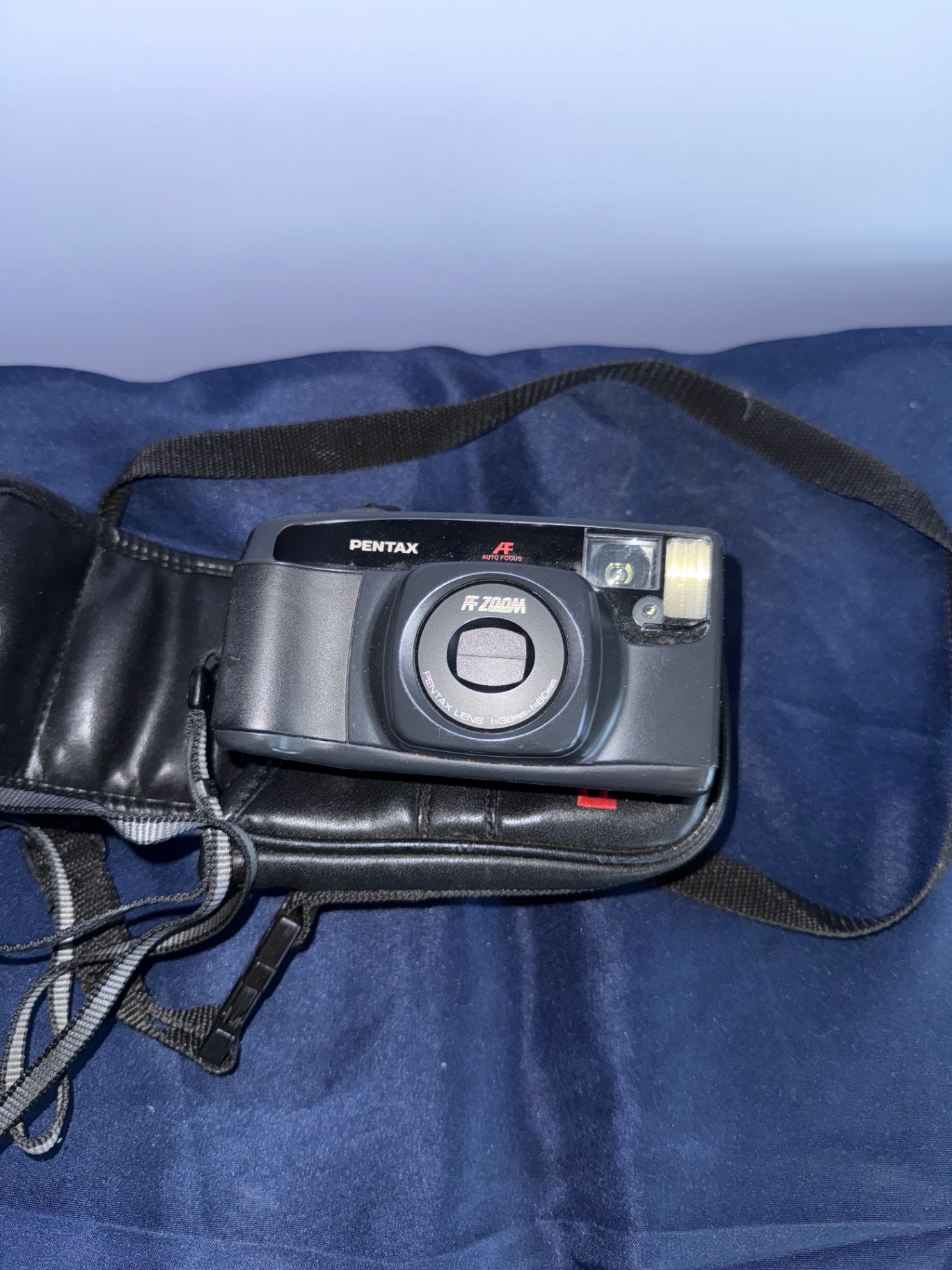 Pentax AF Zoom Compact Camera with Case - image 2 of 2