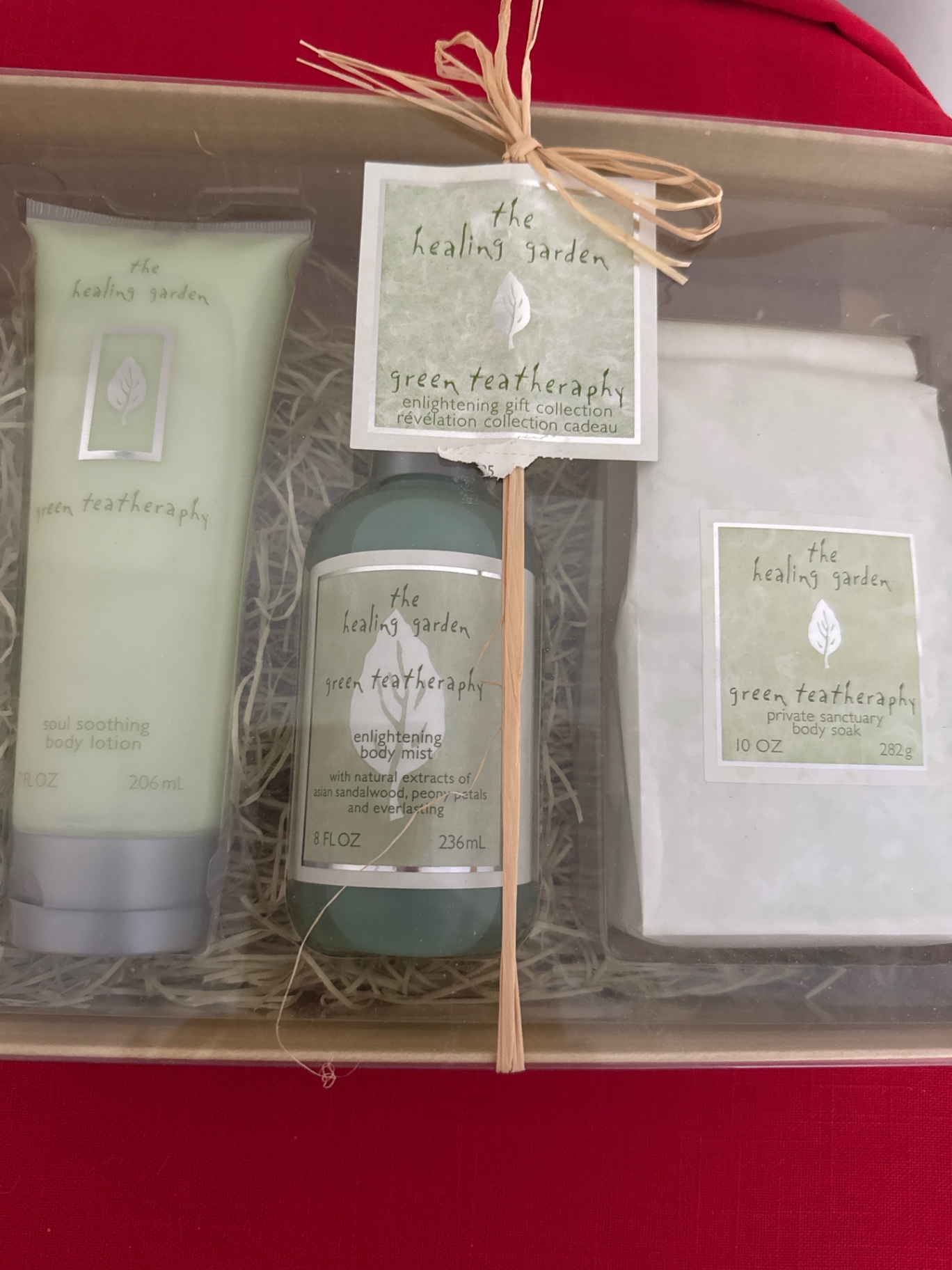 The Healing Garden Green Tea Therapy Gift Set - image 2 of 3