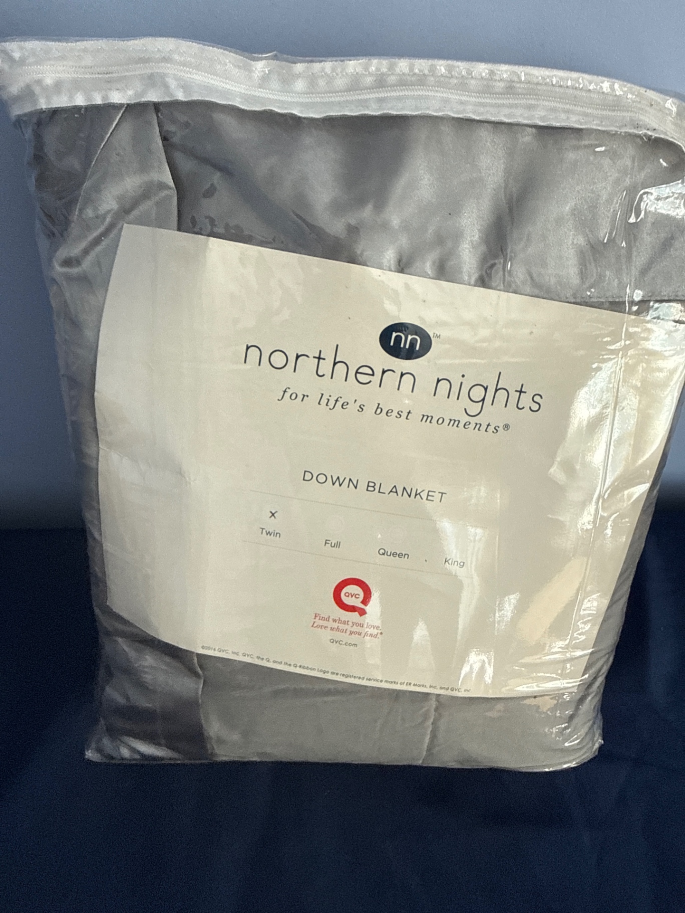 Northern Nights Down Blanket - image 1 of 2