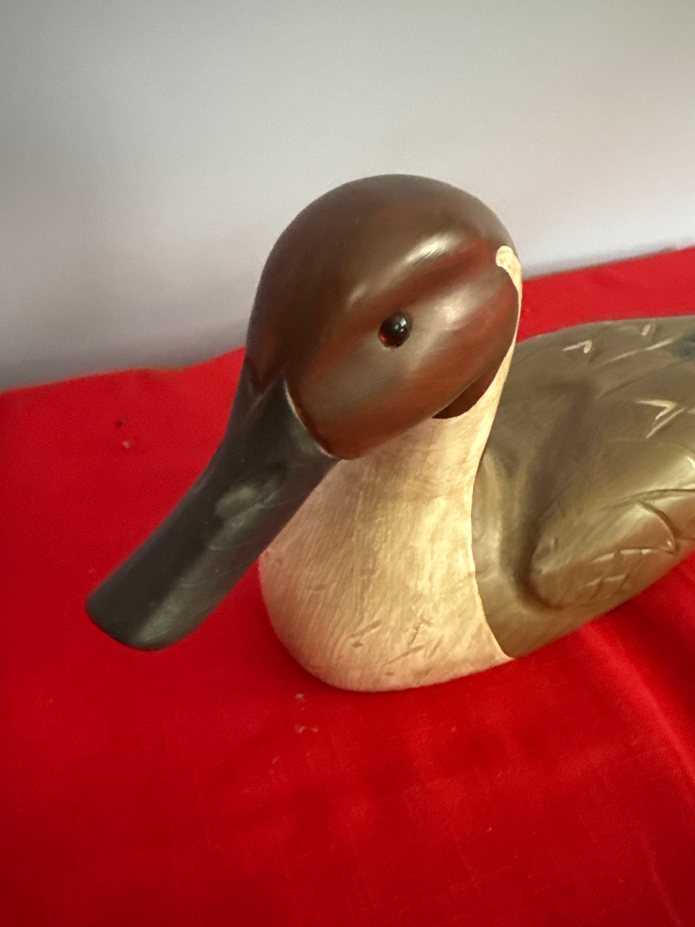 Pintail Duck Carved Wooden Decoy - image 2 of 4