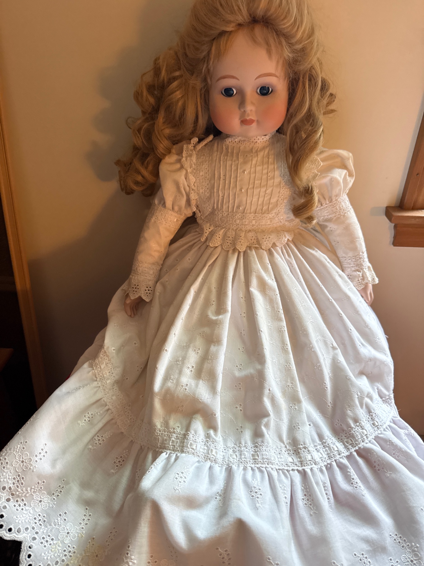 Limited Edition Doll in White Lace Dress - image 4 of 4