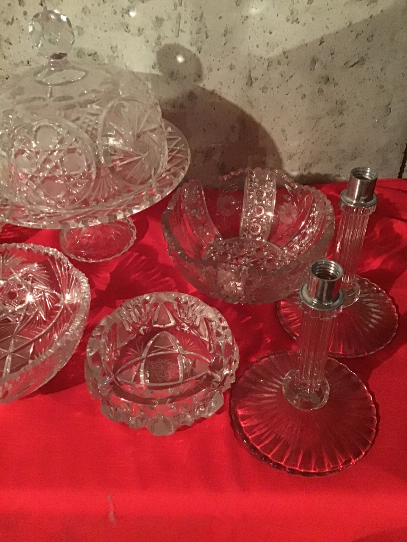 Crystal glassware set - image 3 of 3