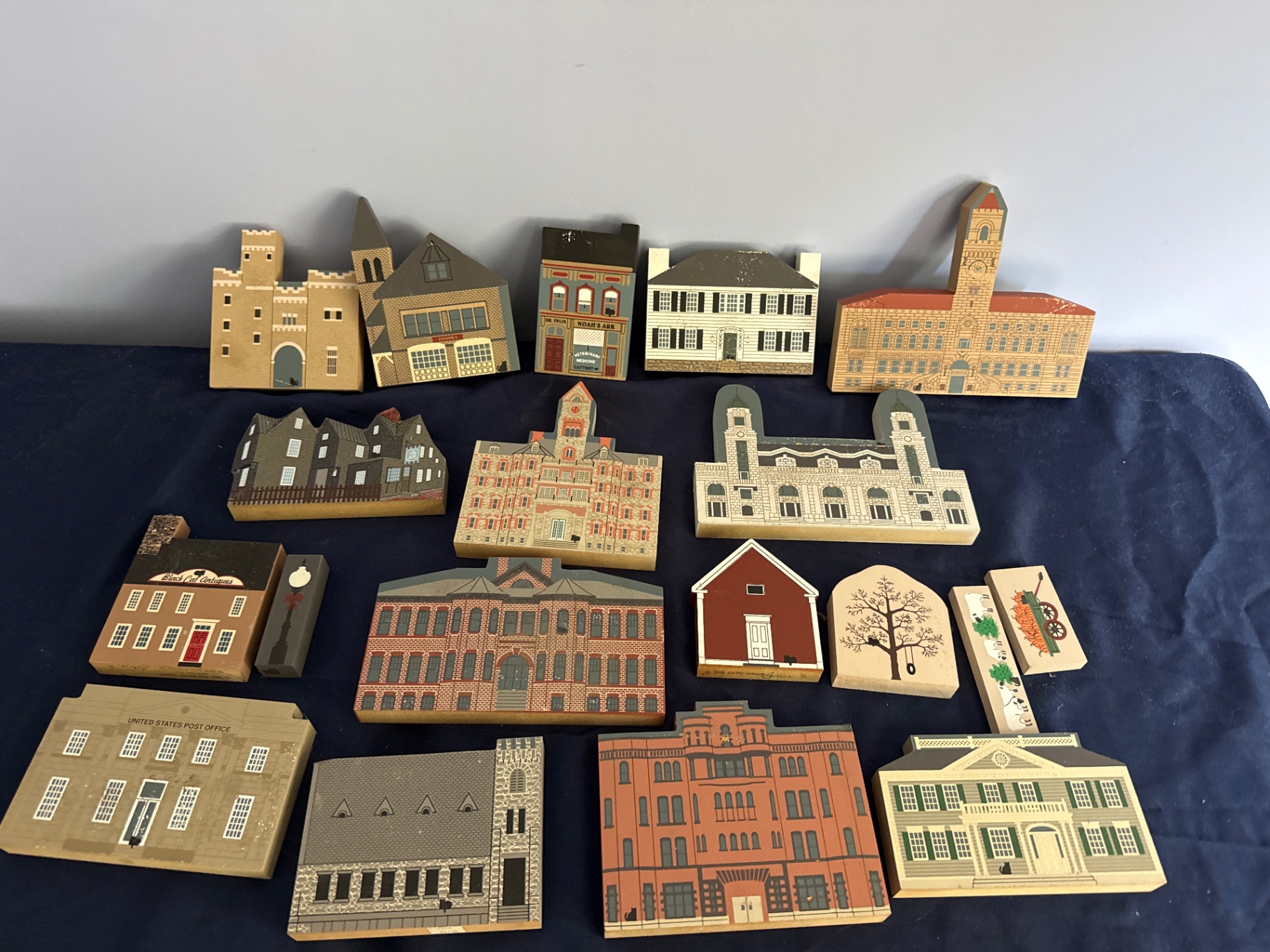 Cats Meow - Assorted Wooden Town Building Blocks - image 1 of 5