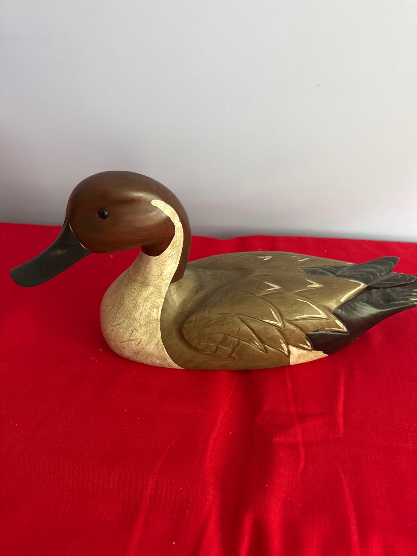 Pintail Duck Carved Wooden Decoy - image 1 of 4