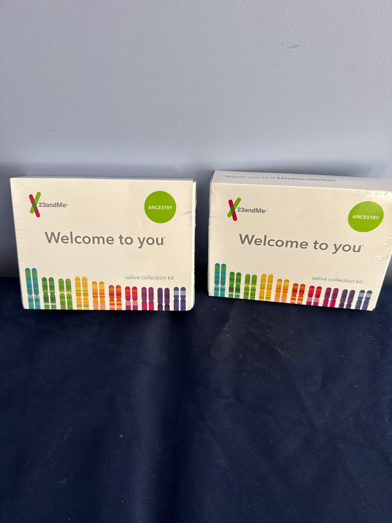 Two 23andMe saliva DNA collection kits - image 1 of 2