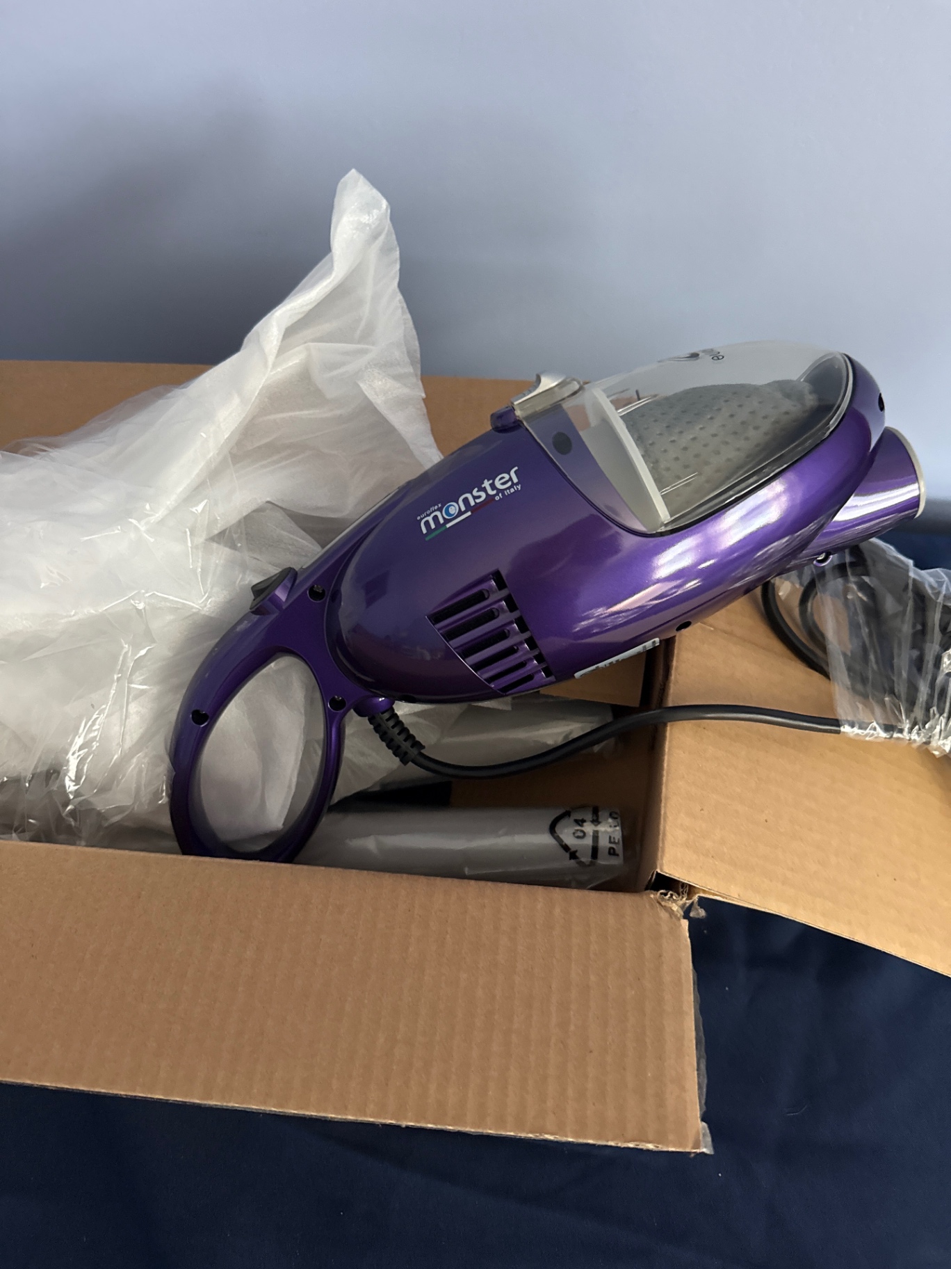 Monster Purple handheld vacuum cleaner - image 2 of 2